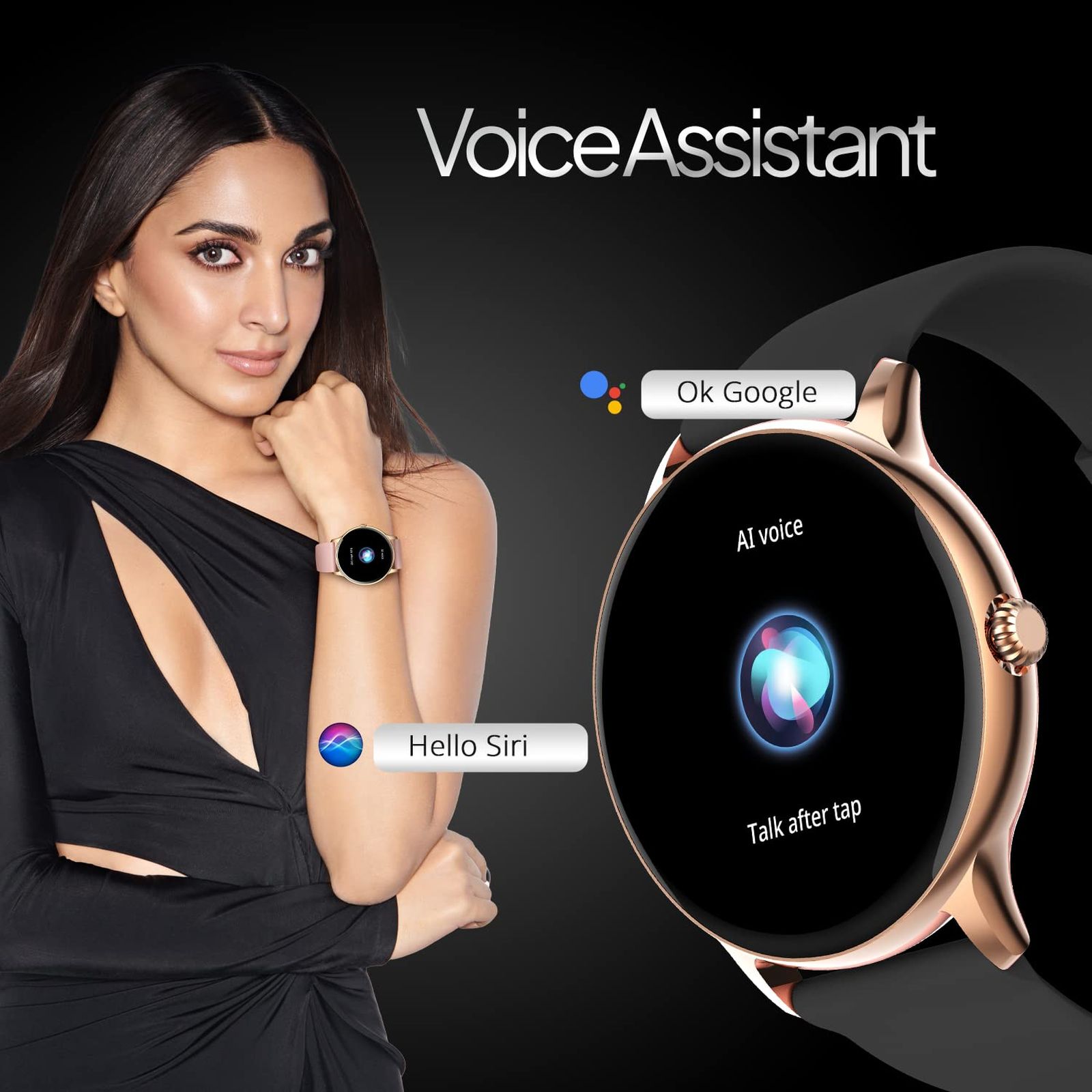 FIRE-BOLTT Phoenix Pro Smartwatch with Bluetooth Calling (35.3mm TFT HD Display, IP67 Water Resistant, Gold Black Strap)_8