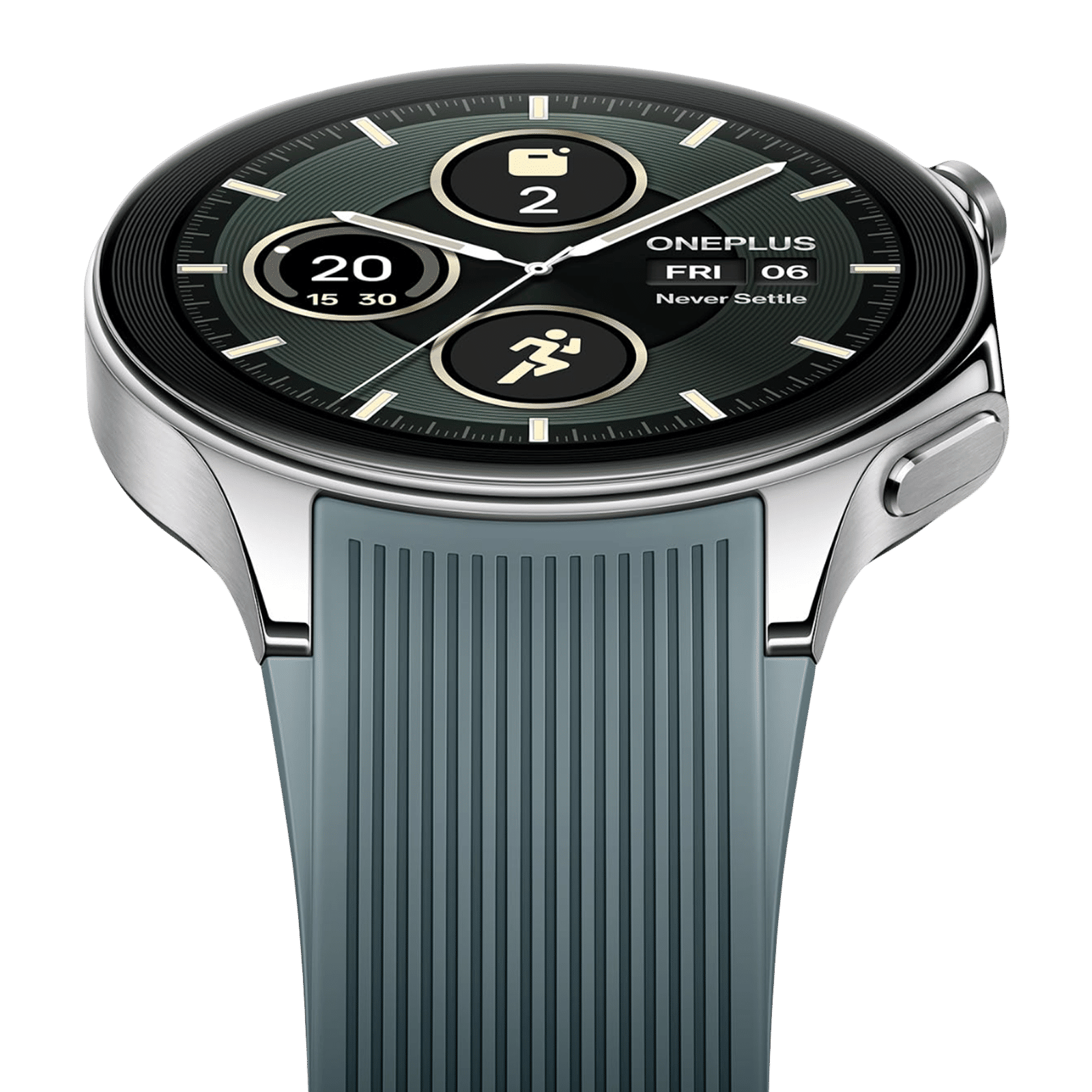 OnePlus Watch 2 GPS+WiFi+Bluetooth Google OS 4 Smartwatch (36.3mm AMOLED Display, Snapdragon W5 Gen 1, GPS, Radiant Steel Strap)_8