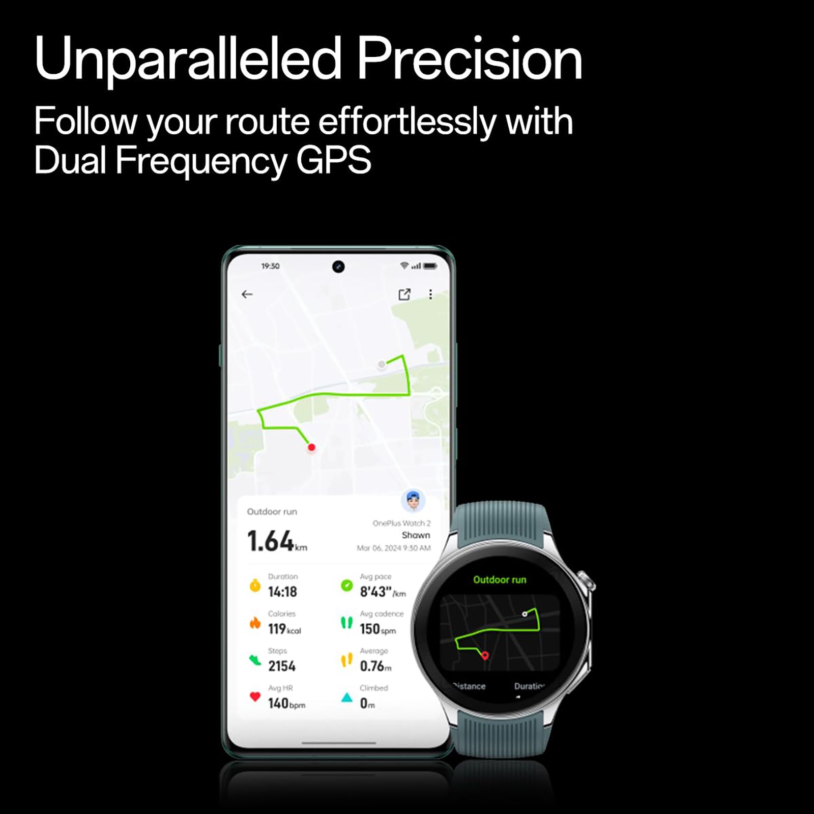 OnePlus Watch 2 GPS+WiFi+Bluetooth Google OS 4 Smartwatch (36.3mm AMOLED Display, Snapdragon W5 Gen 1, GPS, Radiant Steel Strap)_10