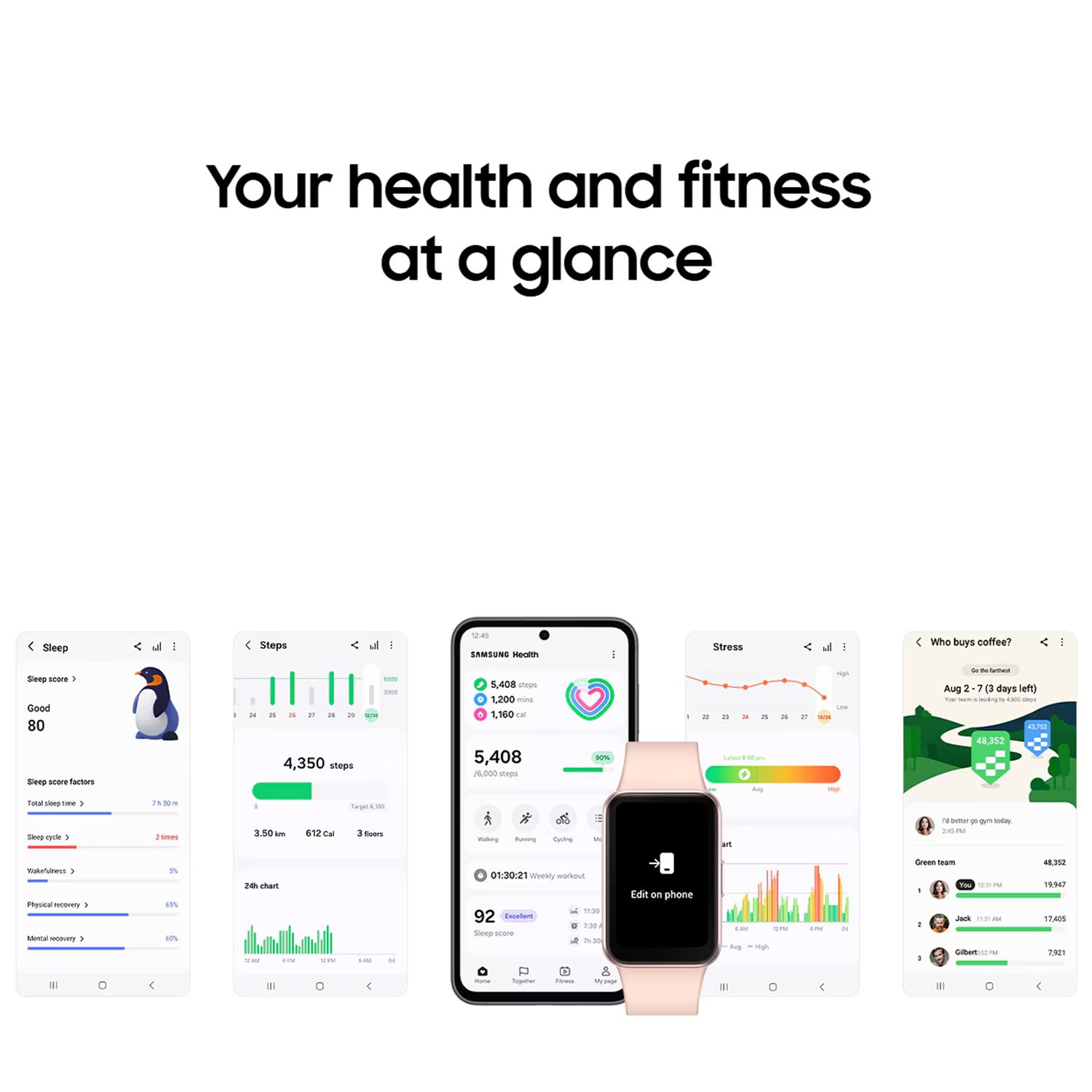 SAMSUNG Galaxy Fit3 Smartwatch with Activity Tracker (40.9mm AMOLED Display, IP68 Water Resistant, Silver Strap) SAMSUNG Galaxy Fit3 Smartwatch with Activity Tracker (40.9mm AMOLED Display, IP68 Water Resistant, Silver Strap)_12
