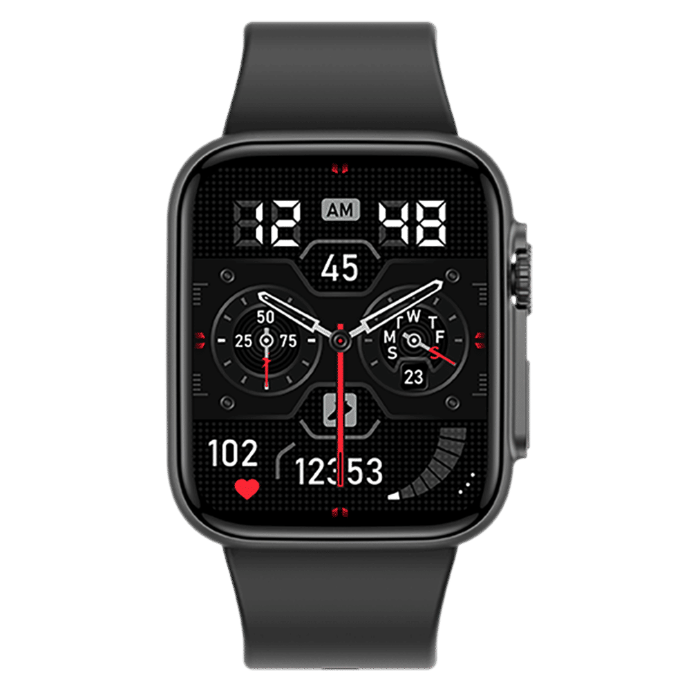 FIRE-BOLTT Gladiator Smartwatch with Bluetooth Calling (49.7mm HD Display, IP67 Water Resistant, Black Strap) FIRE-BOLTT Gladiator Smartwatch with Bluetooth Calling (49.7mm HD Display, IP67 Water Resistant, Black Strap)_1