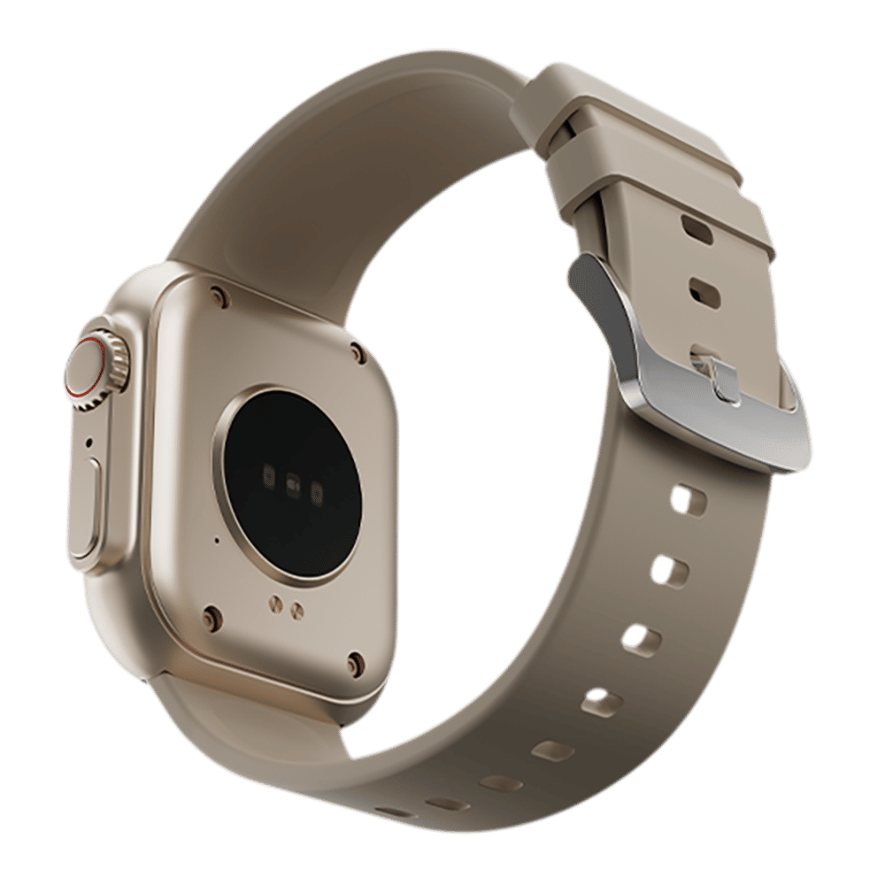 FIRE-BOLTT Gladiator Smartwatch with Bluetooth Calling (49.7mm HD Display, IP67 Water Resistant, Light Gold Strap)_6