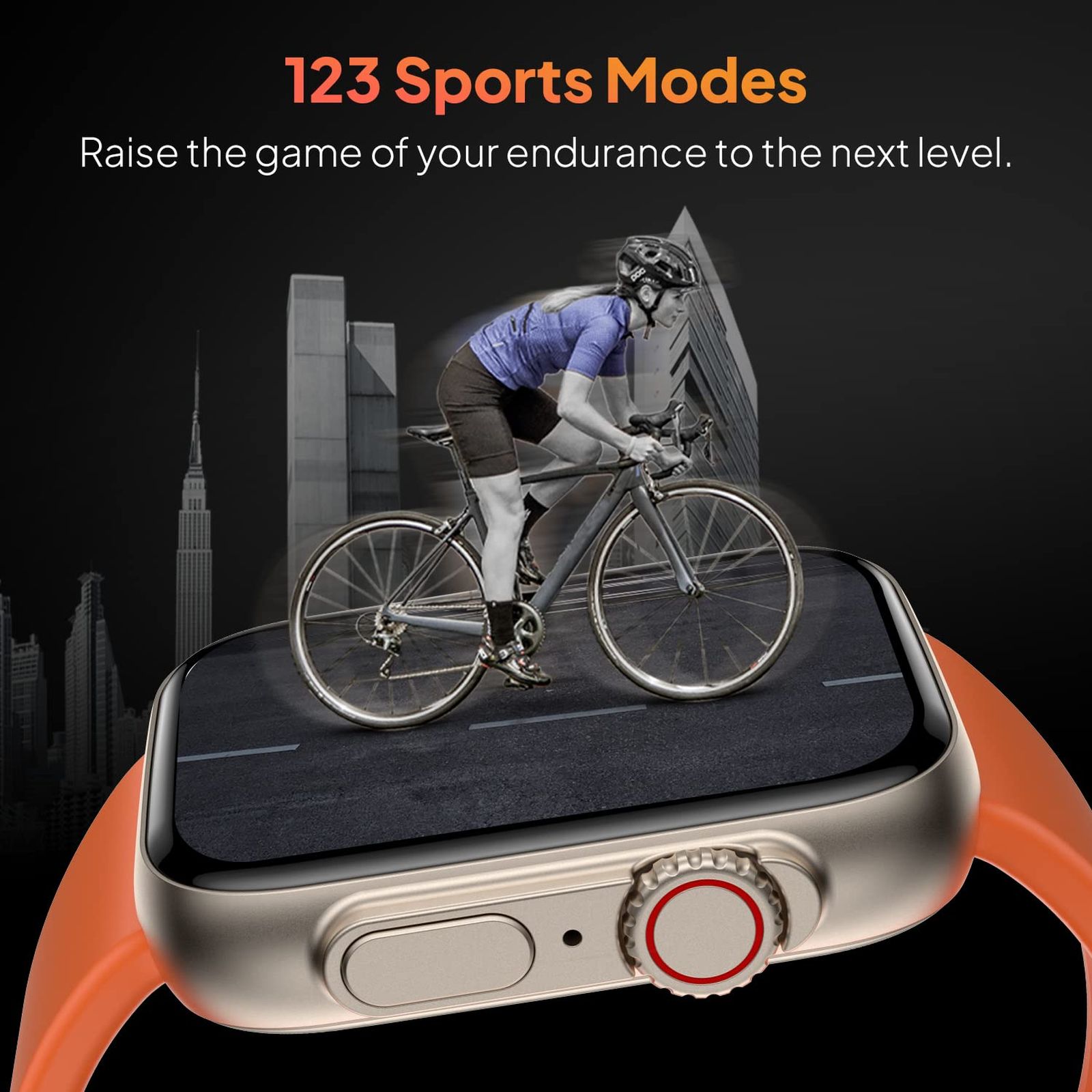 FIRE-BOLTT Gladiator Smartwatch with Bluetooth Calling (49.7mm HD Display, IP67 Water Resistant, Orange Strap) FIRE-BOLTT Gladiator Smartwatch with Bluetooth Calling (49.7mm HD Display, IP67 Water Resistant, Orange Strap)_13