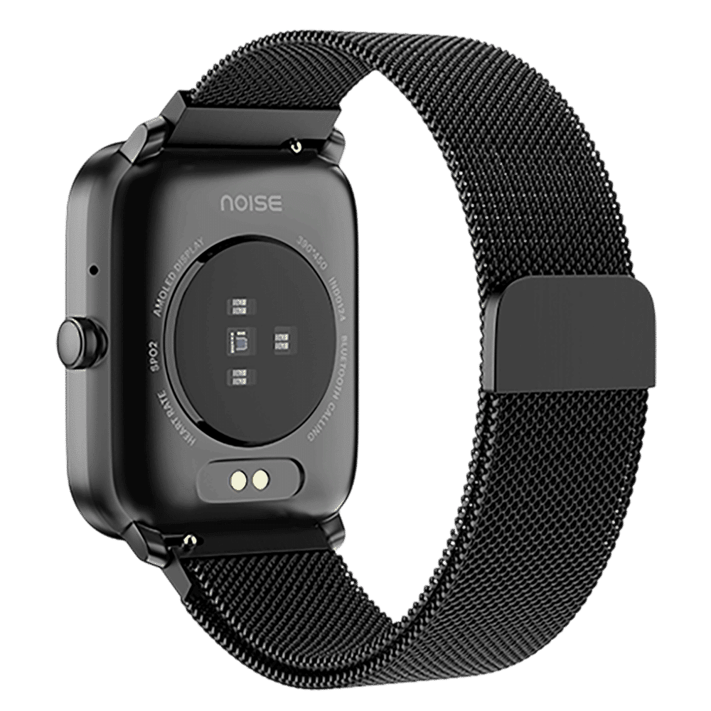 noise ColorFit Pulse 4 Smartwatch with Bluetooth Calling (46.9mm AMOLED Display, IP68 Water Resistant, Black Link Strap)_5