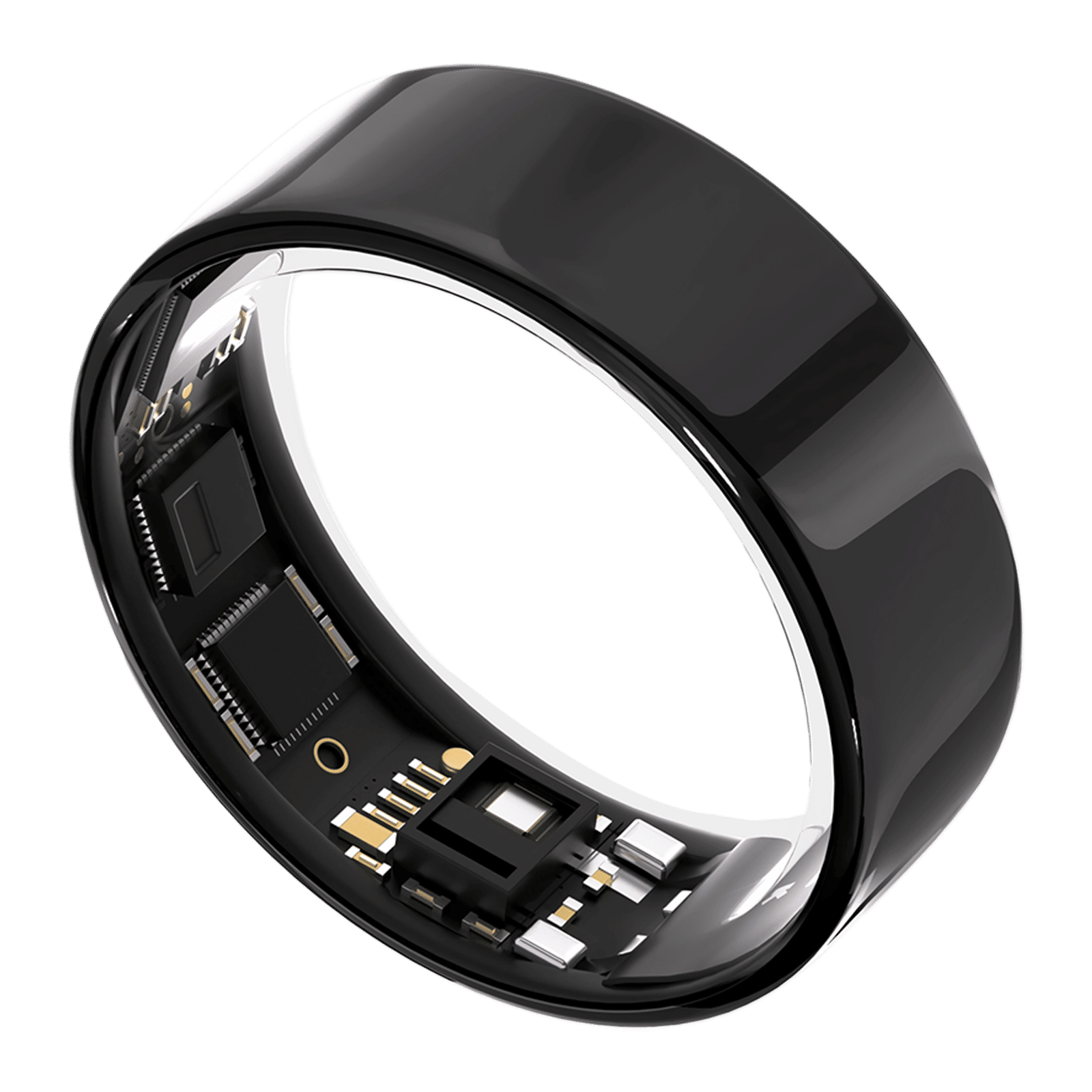 Ultrahuman Ring Air Smart Ring with Activity Tracker (Buy Sizing Kit First, Size 9, Upto 100 Meter Water Resistant, Aster Black)_4