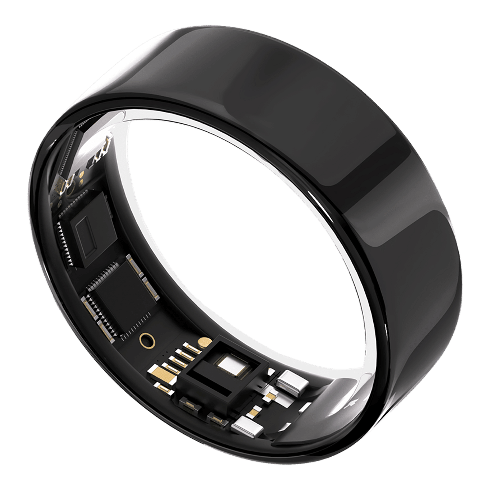 Ultrahuman Ring Air Smart Ring with Activity Tracker (Buy Sizing Kit First, Size 13, 6-Axis Motion Sensors, Aster Black)_4