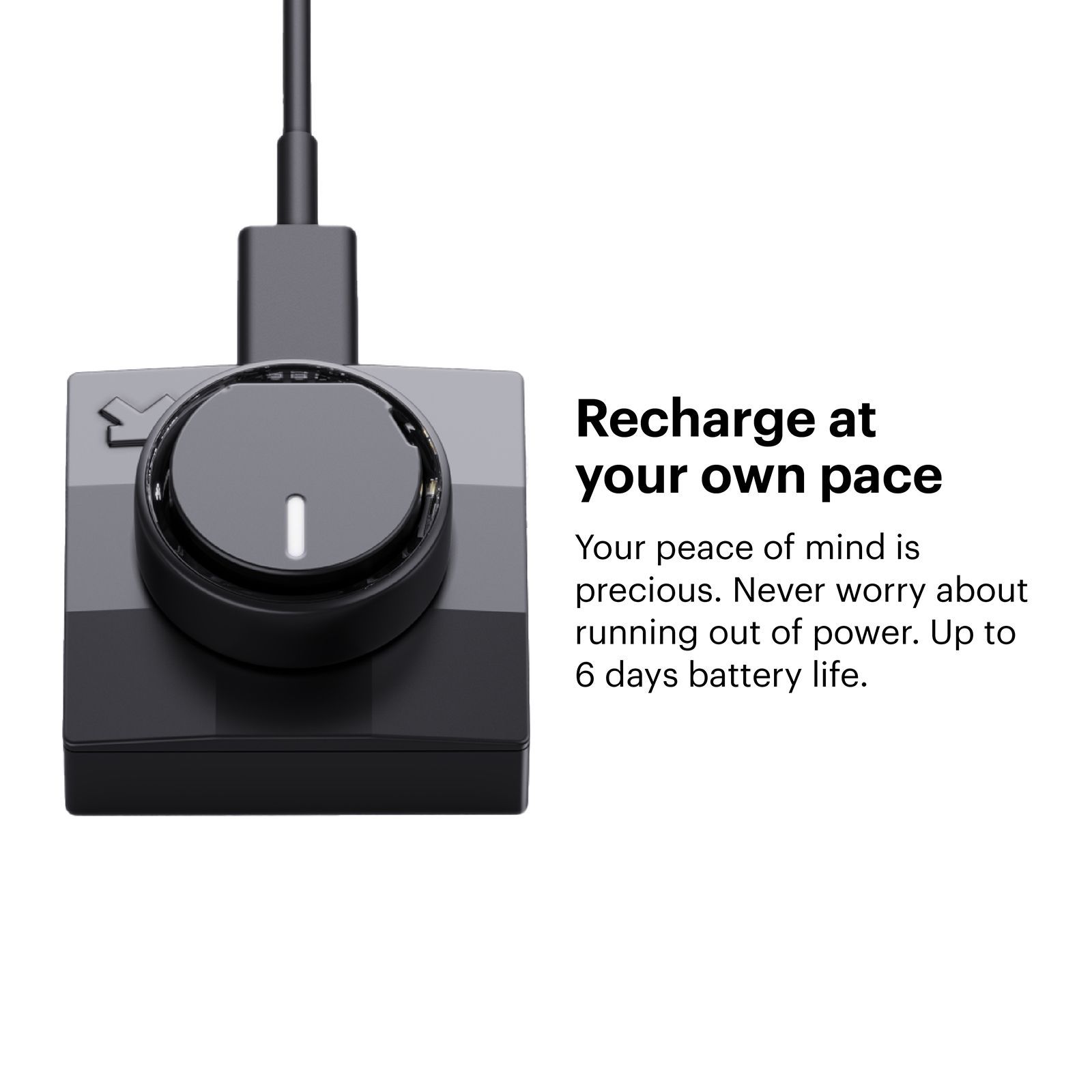 Ultrahuman Ring Air Smart Ring with Activity Tracker (Buy Sizing Kit First, Size 14, 6-Axis Motion Sensors, Aster Black)_16