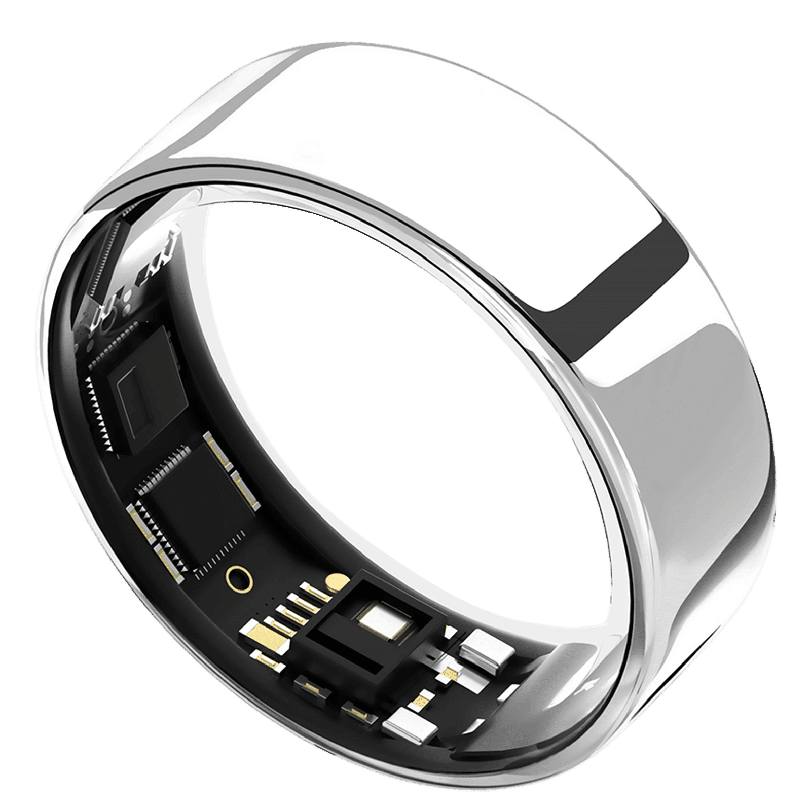 Ultrahuman Ring Air Smart Ring with Activity Tracker (Buy Sizing Kit First, Size 5, 6-Axis Motion Sensors, Space Silver)_4