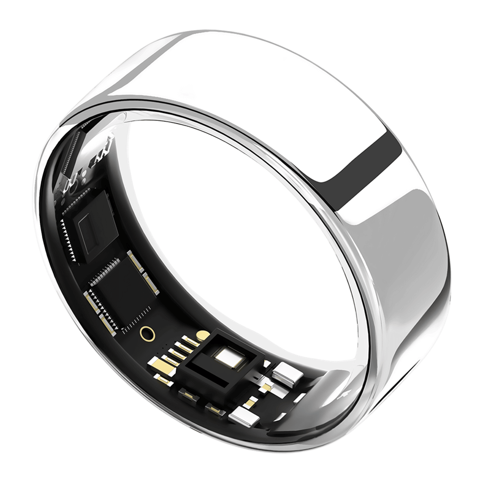 Ultrahuman Ring Air Smart Ring with Activity Tracker (Buy Sizing Kit First, Size 9, Upto 100 Meter Water Resistant, Space Silver)_4