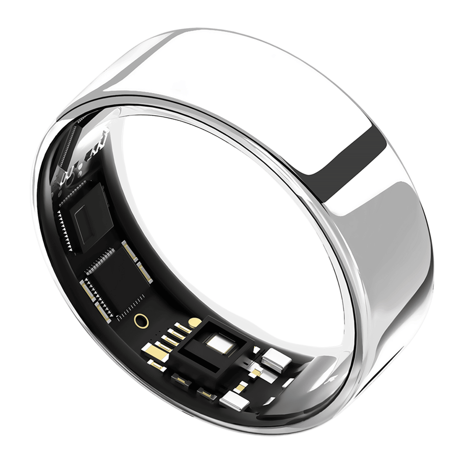 Ultrahuman Ring Air Smart Ring with Activity Tracker (Buy Sizing Kit First, Size 12, 6-Axis Motion Sensors,Space Silver) Ultrahuman Ring Air Smart Ring with Activity Tracker (Buy Sizing Kit First, Size 12, 6-Axis Motion Sensors,Space Silver)_4
