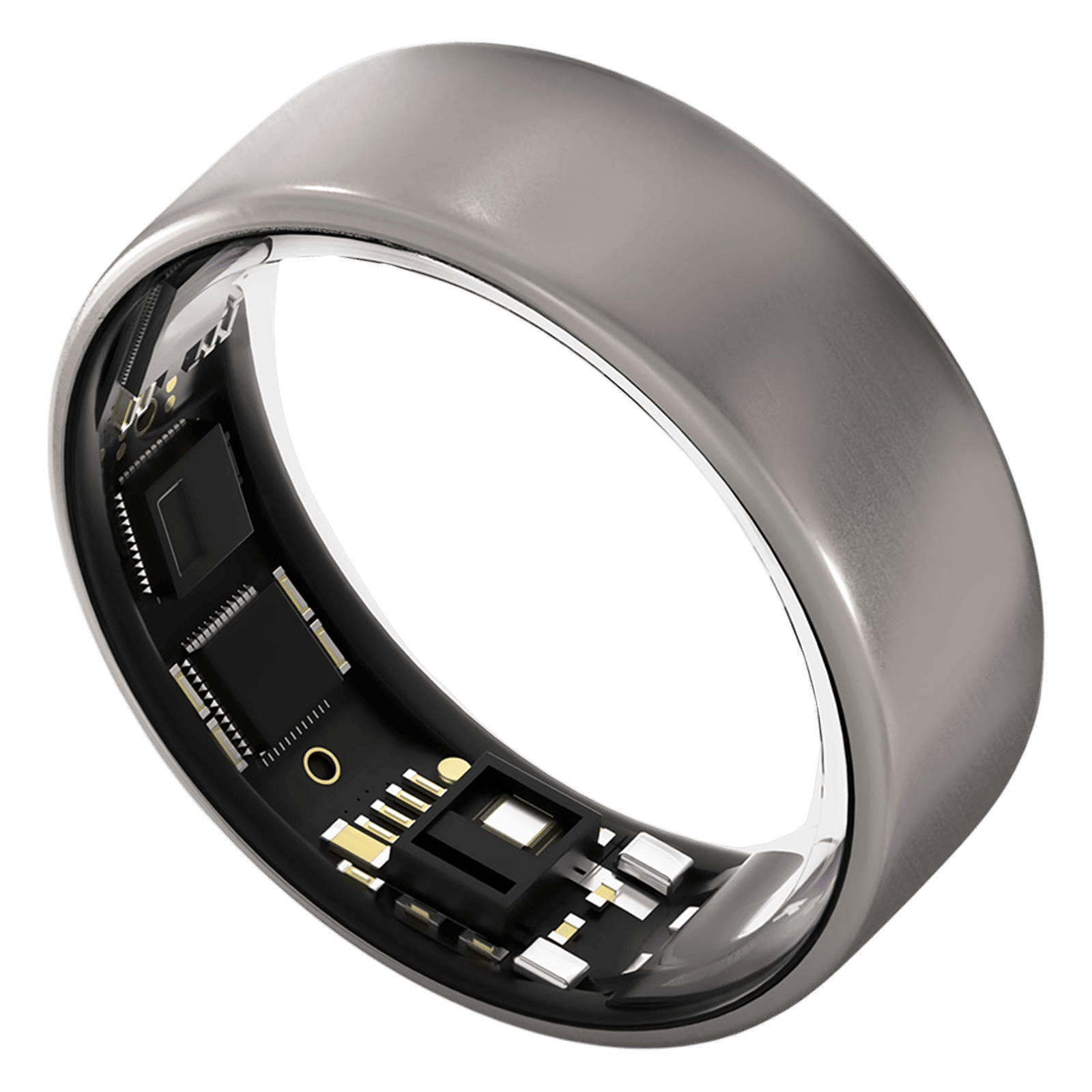 Ultrahuman Ring Air Smart Ring with Activity Tracker (Buy Sizing Kit First, Size 13, 6-Axis Motion Sensors, Raw Titanium)_4
