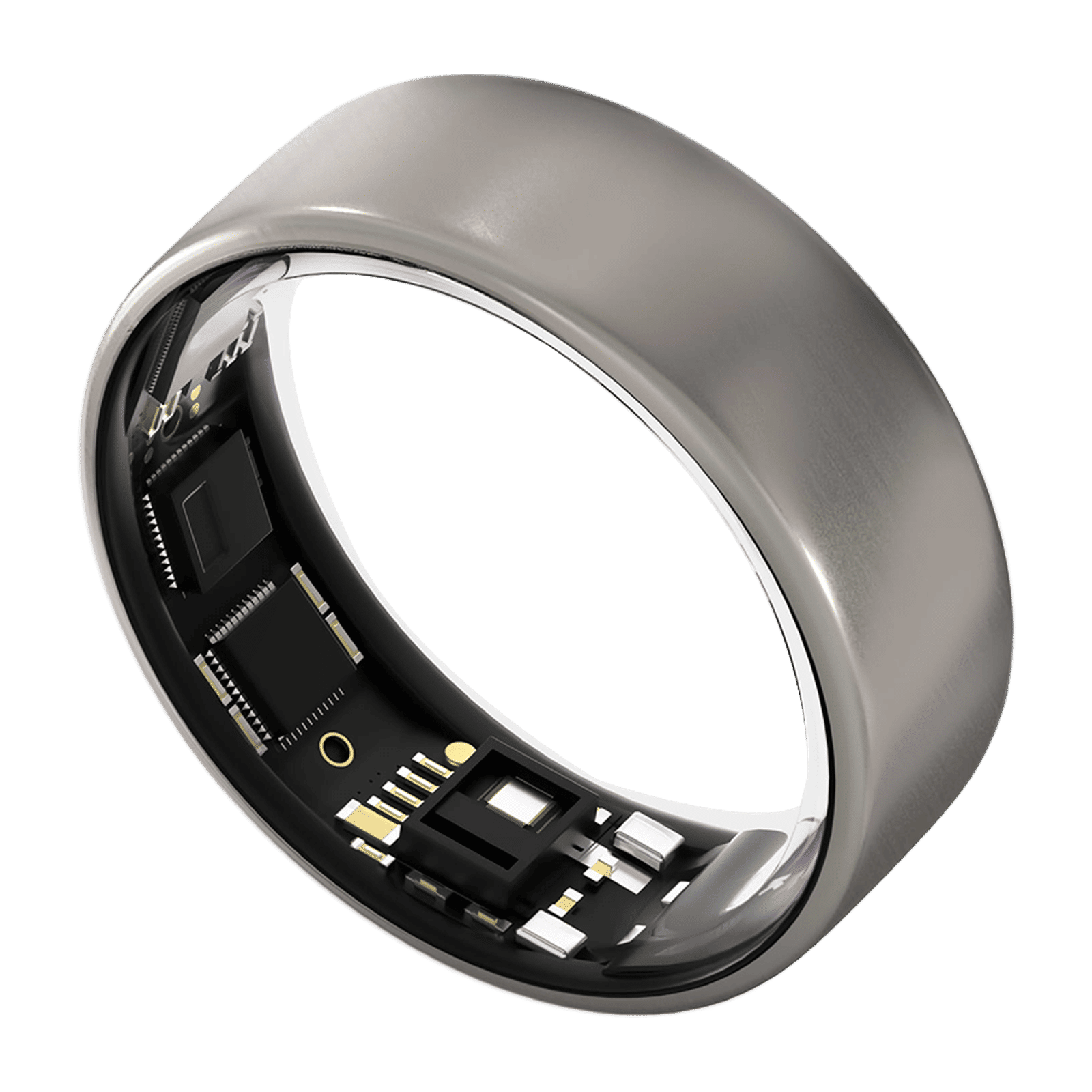 Ultrahuman Ring Air Smart Ring with Activity Tracker (Buy Sizing Kit First, Size 14, 6-Axis Motion Sensors, Raw Titanium)_4