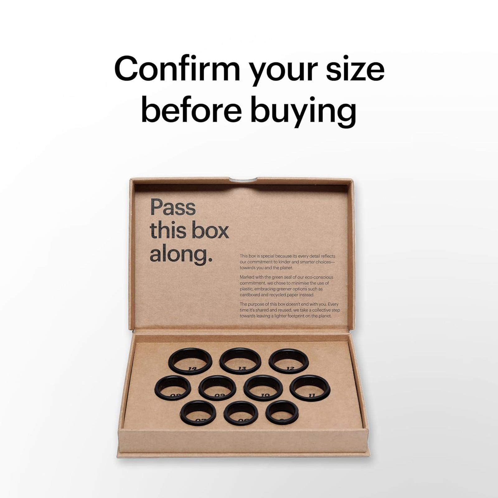 Ultrahuman Ring Air Smart Ring Sizing Kit (Size 05-14, Upto 100 Meter Water Resistance, Black)_8
