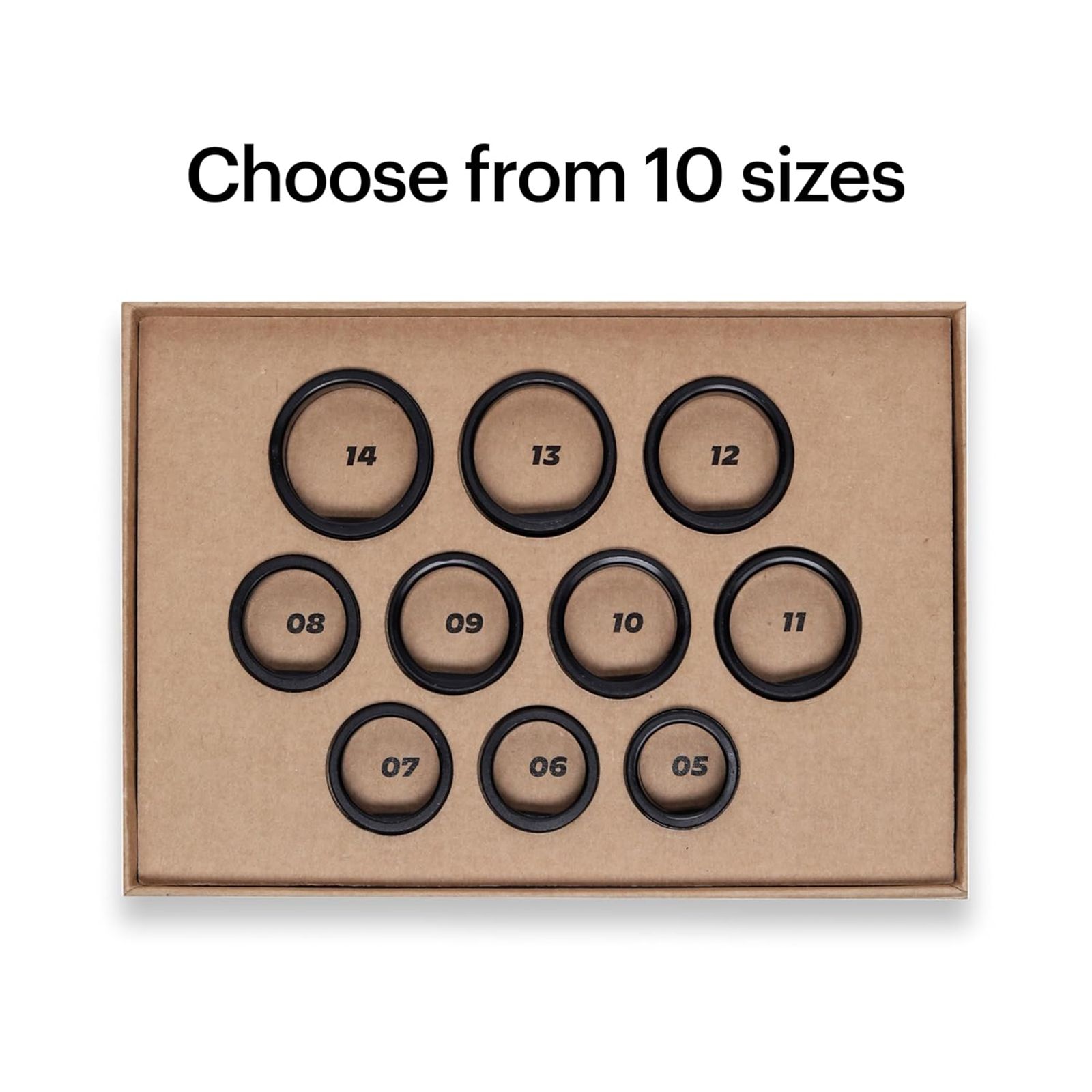 Ultrahuman Ring Air Smart Ring Sizing Kit (Size 05-14, Upto 100 Meter Water Resistance, Black)_11