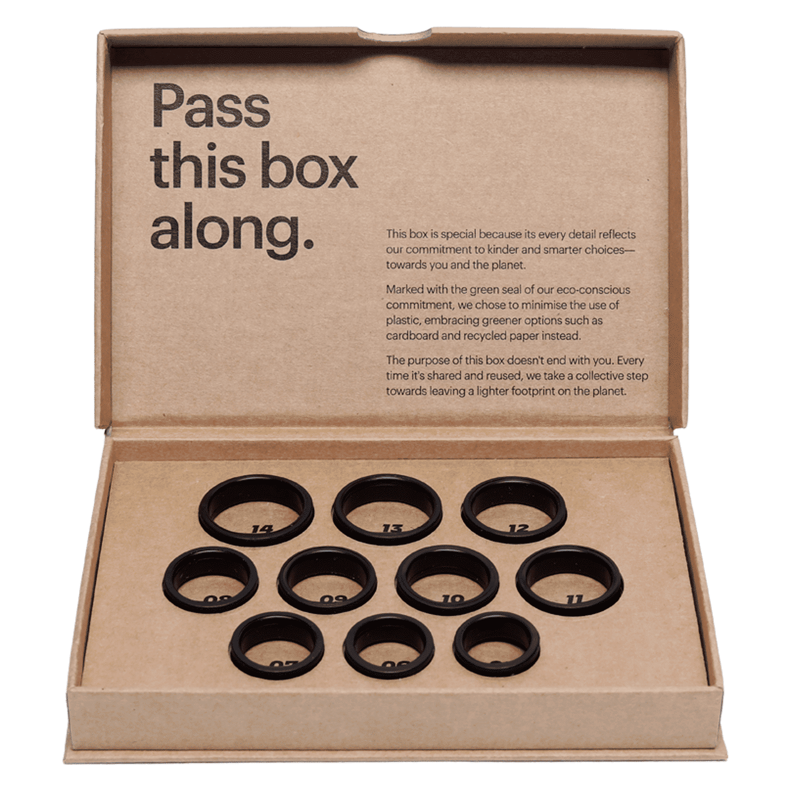 Ultrahuman Ring Air Smart Ring Sizing Kit (Size 05-14, Upto 100 Meter Water Resistance, Black)_3