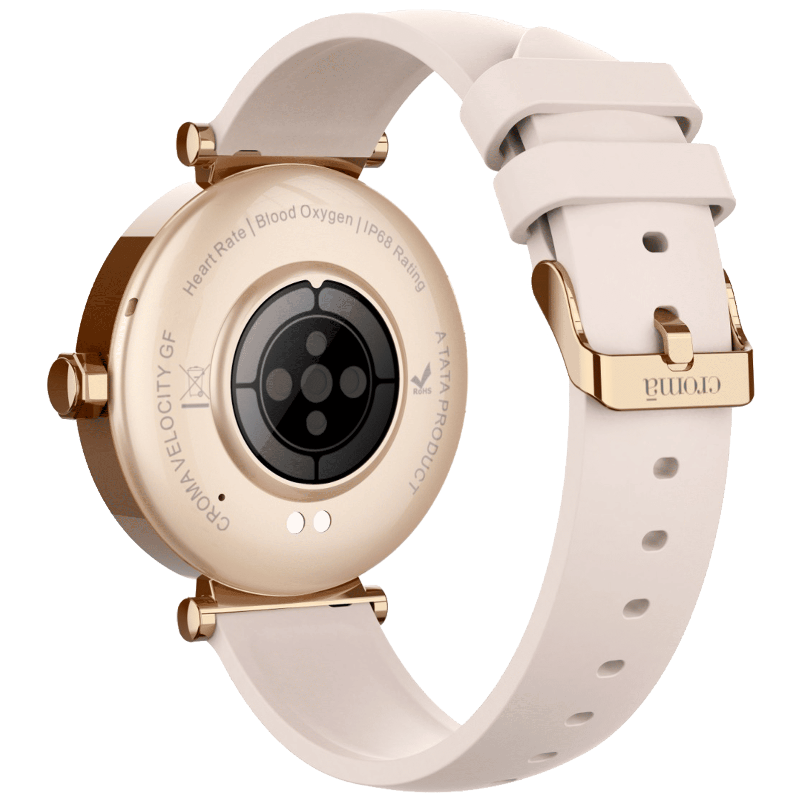 Croma VELCOITY GF Smartwatch with Bluetooth Calling (2025 Model, 1.32inches AMOLED Display, IP68 Waterproof, Rose Gold Strap) Croma VELCOITY GF Smartwatch with Bluetooth Calling (2025 Model, 1.32inches AMOLED Display, IP68 Waterproof, Rose Gold Strap)_10