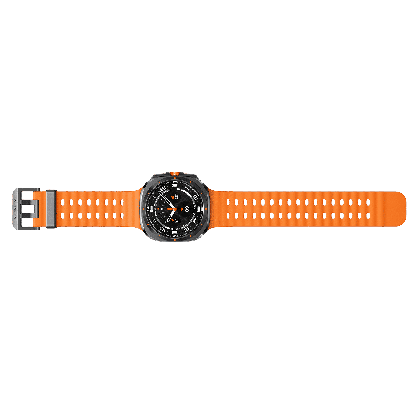 SAMSUNG Galaxy Watch Ultra Wi-Fi+LTE Wear OS Smartwatch (47mm Super AMOLED Display, 3nm Processor, Orange Strap)_7