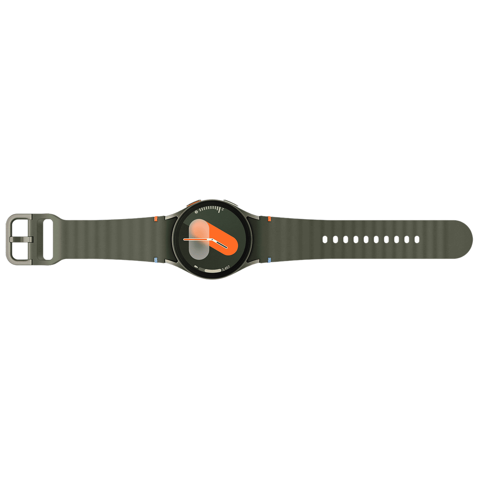SAMSUNG Galaxy Watch7 Wi-Fi+4G SIM Wear OS Smartwatch (33.3mm Super AMOLED Display, 3nm Processor, Dual-Frequency GPS, Green Strap)_8