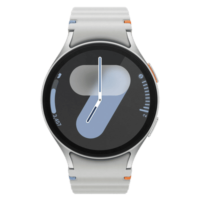 SAMSUNG Galaxy Watch7 Wi-Fi+Bluetooth Wear OS
                      Smartwatch (37.3mm Super AMOLED Display, 3nm
                      Processor, Dual-Frequency GPS, Silver Strap)