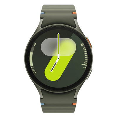 SAMSUNG Galaxy Watch7 Wi-Fi+4G SIM Wear OS
                      Smartwatch (37.3mm Super AMOLED Display, 3nm
                      Processor, Dual-Frequency GPS, Green Strap)