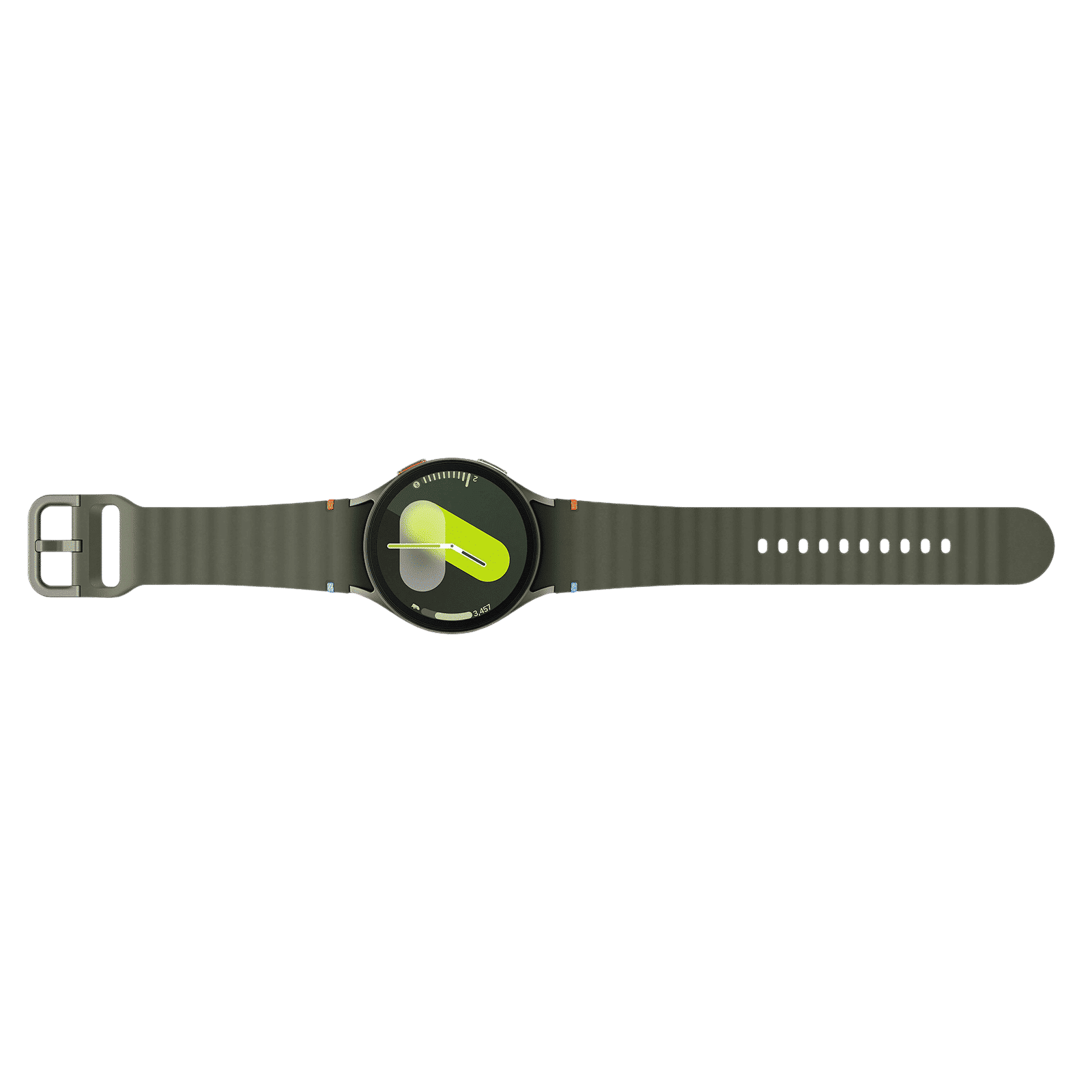 SAMSUNG Galaxy Watch7 Wi-Fi+4G SIM Wear OS Smartwatch (37.3mm Super AMOLED Display, 3nm Processor, Dual-Frequency GPS, Green Strap)_8