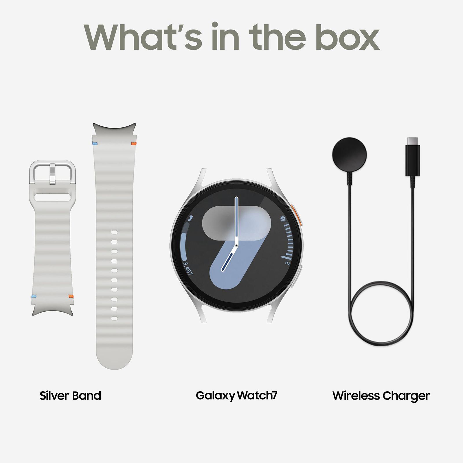 SAMSUNG Galaxy Watch7 Wi-Fi+4G SIM Wear OS Smartwatch (37.3mm Super AMOLED Display, 3nm Processor, Dual-Frequency GPS, Silver Strap) SAMSUNG Galaxy Watch7 Wi-Fi+4G SIM Wear OS Smartwatch (37.3mm Super AMOLED Display, 3nm Processor, Dual-Frequency GPS, Silver Strap)_14