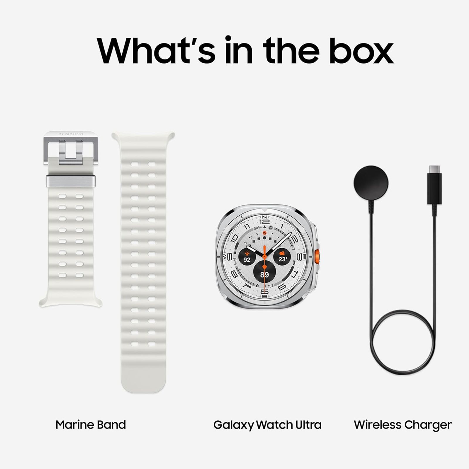 SAMSUNG Galaxy Watch Ultra Wi-Fi+4G SIM Wear OS Smartwatch (37.3mm Super AMOLED Display, 3nm Processor, Dual-Frequency GPS, White Strap) SAMSUNG Galaxy Watch Ultra Wi-Fi+4G SIM Wear OS Smartwatch (37.3mm Super AMOLED Display, 3nm Processor, Dual-Frequency GPS, White Strap)_14