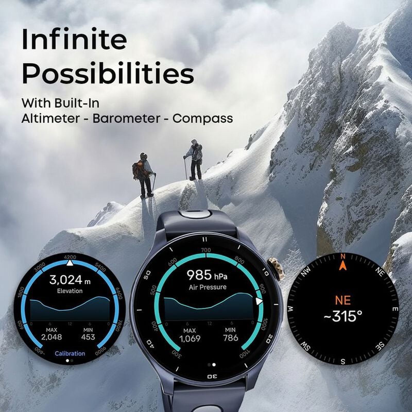 TITAN Celestor Smartwatch with Bluetooth Calling (36mm AMOLED Display, Sweat Resistant, Black Strap)_9