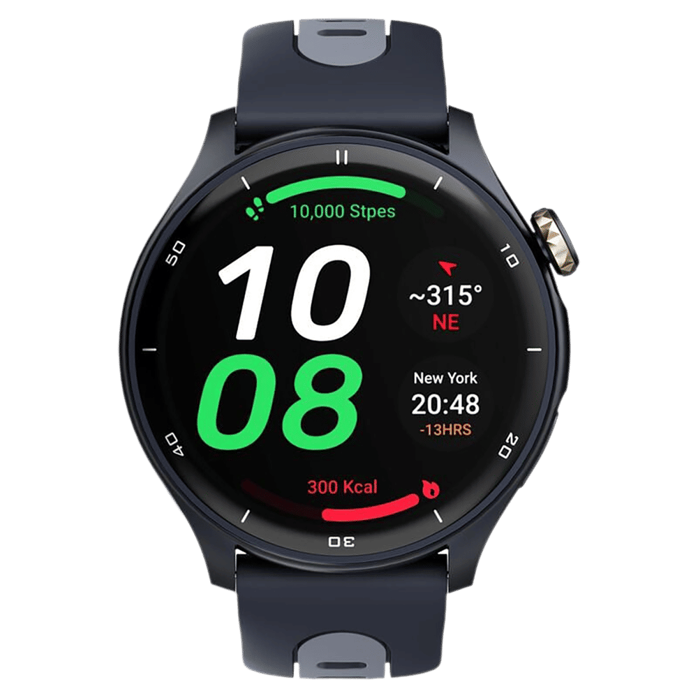 TITAN Celestor Smartwatch with Bluetooth Calling (36mm AMOLED Display, 3ATM Water Resistant, Blue Strap) TITAN Celestor Smartwatch with Bluetooth Calling (36mm AMOLED Display, 3ATM Water Resistant, Blue Strap)_1