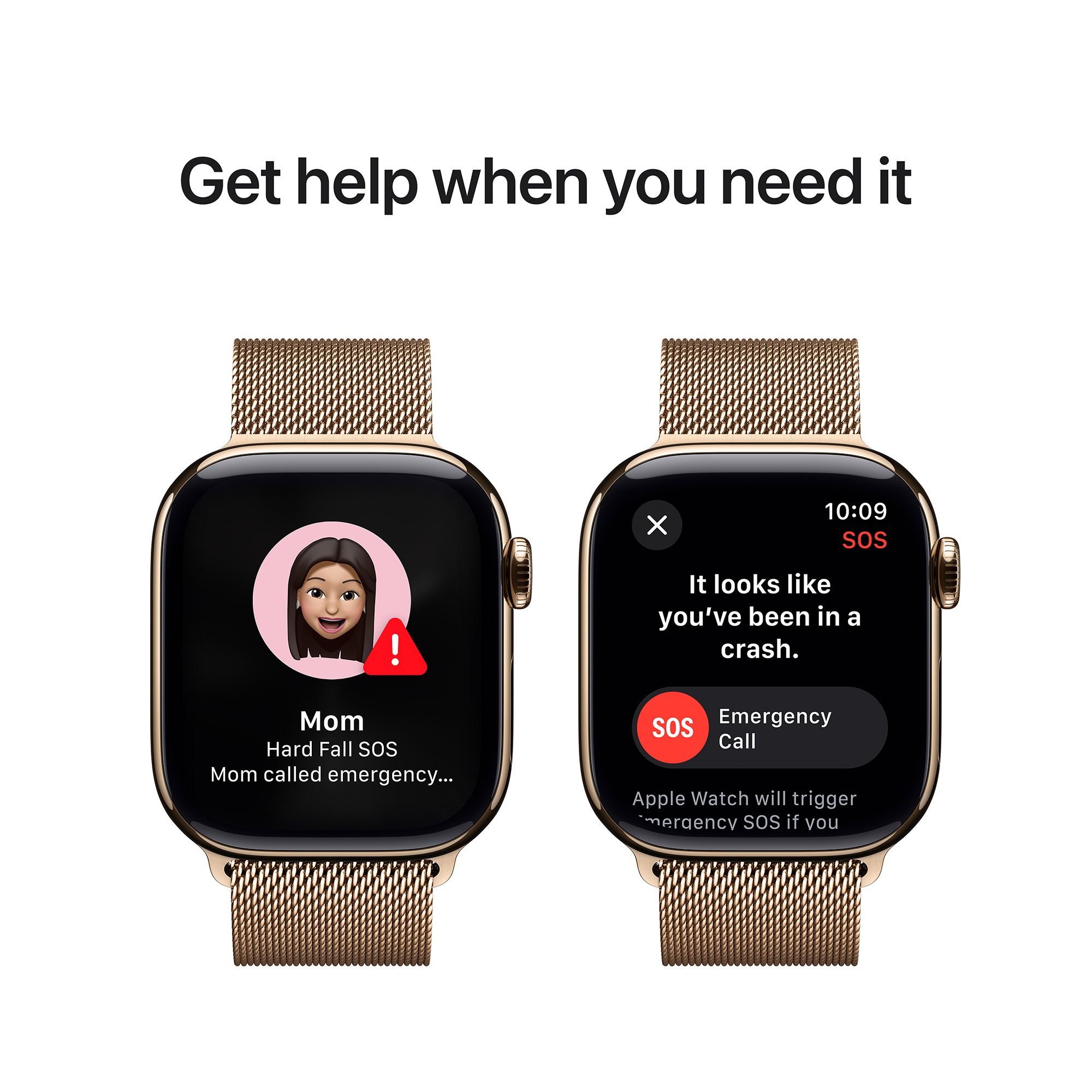 Apple Watch Series 10 GPS+Cellular with Milanese Loop (42mm Retina LTPO3 OLED Display, Gold Titanium Case) Apple Watch Series 10 GPS+Cellular with Milanese Loop (42mm Retina LTPO3 OLED Display, Gold Titanium Case)_6