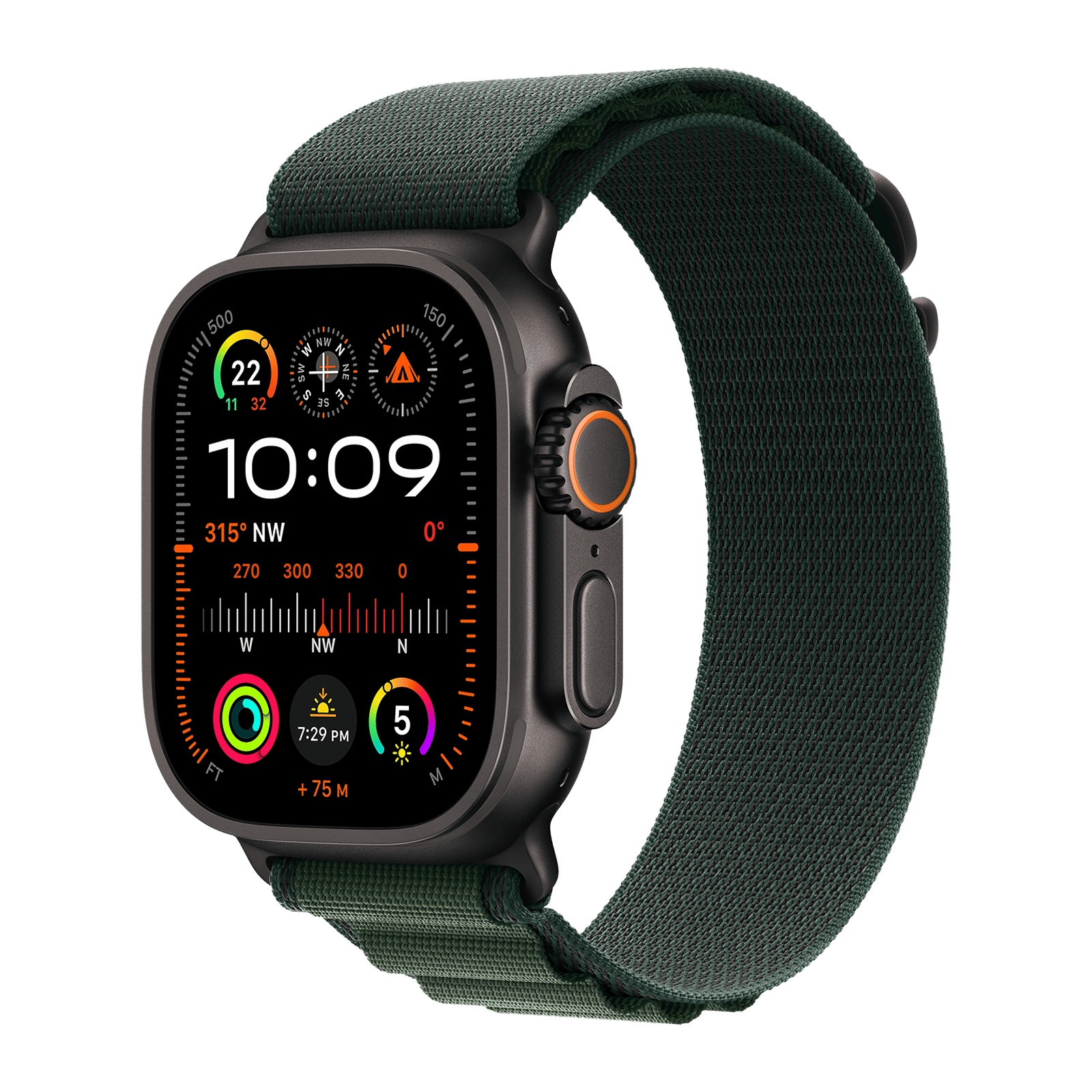 Apple Watch Ultra 2 GPS+LTE with Alpine Loop - L (49mm Retina LTPO2 OLED Display, Black Titanium Case) Apple Watch Ultra 2 GPS+LTE with Alpine Loop - L (49mm Retina LTPO2 OLED Display, Black Titanium Case)_1