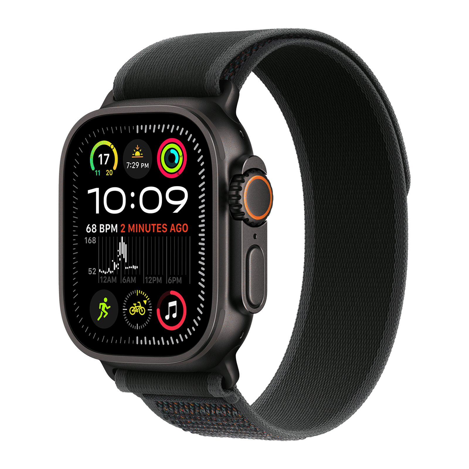 Apple Watch Ultra 2 GPS+LTE with Trail Loop - S/M (49mm Retina LTPO2 OLED Display, Black Titanium Case) Apple Watch Ultra 2 GPS+LTE with Trail Loop - S/M (49mm Retina LTPO2 OLED Display, Black Titanium Case)_1