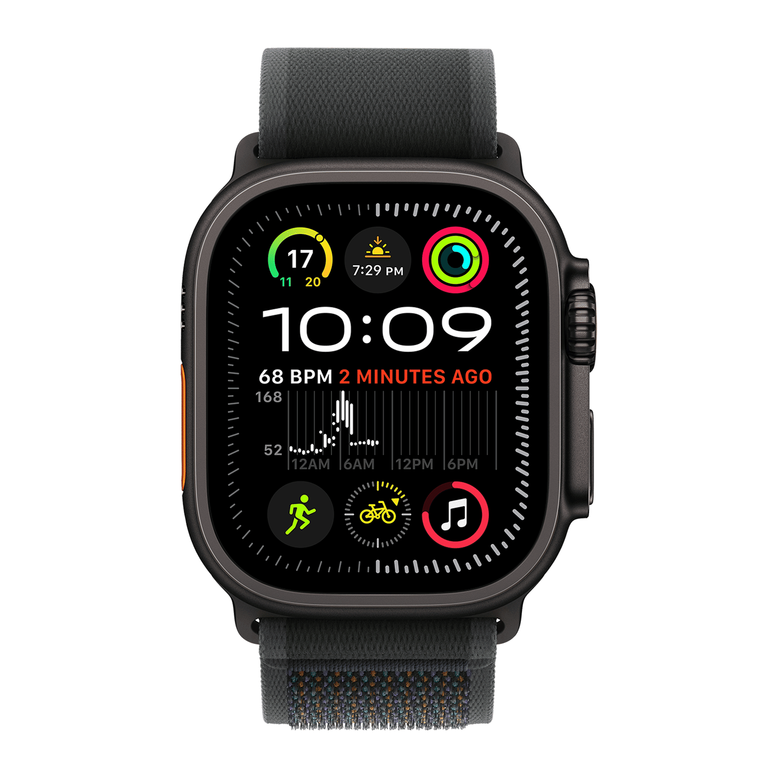 Apple Watch Ultra 2 GPS+LTE with Trail Loop - S/M (49mm Retina LTPO2 OLED Display, Black Titanium Case) Apple Watch Ultra 2 GPS+LTE with Trail Loop - S/M (49mm Retina LTPO2 OLED Display, Black Titanium Case)_2