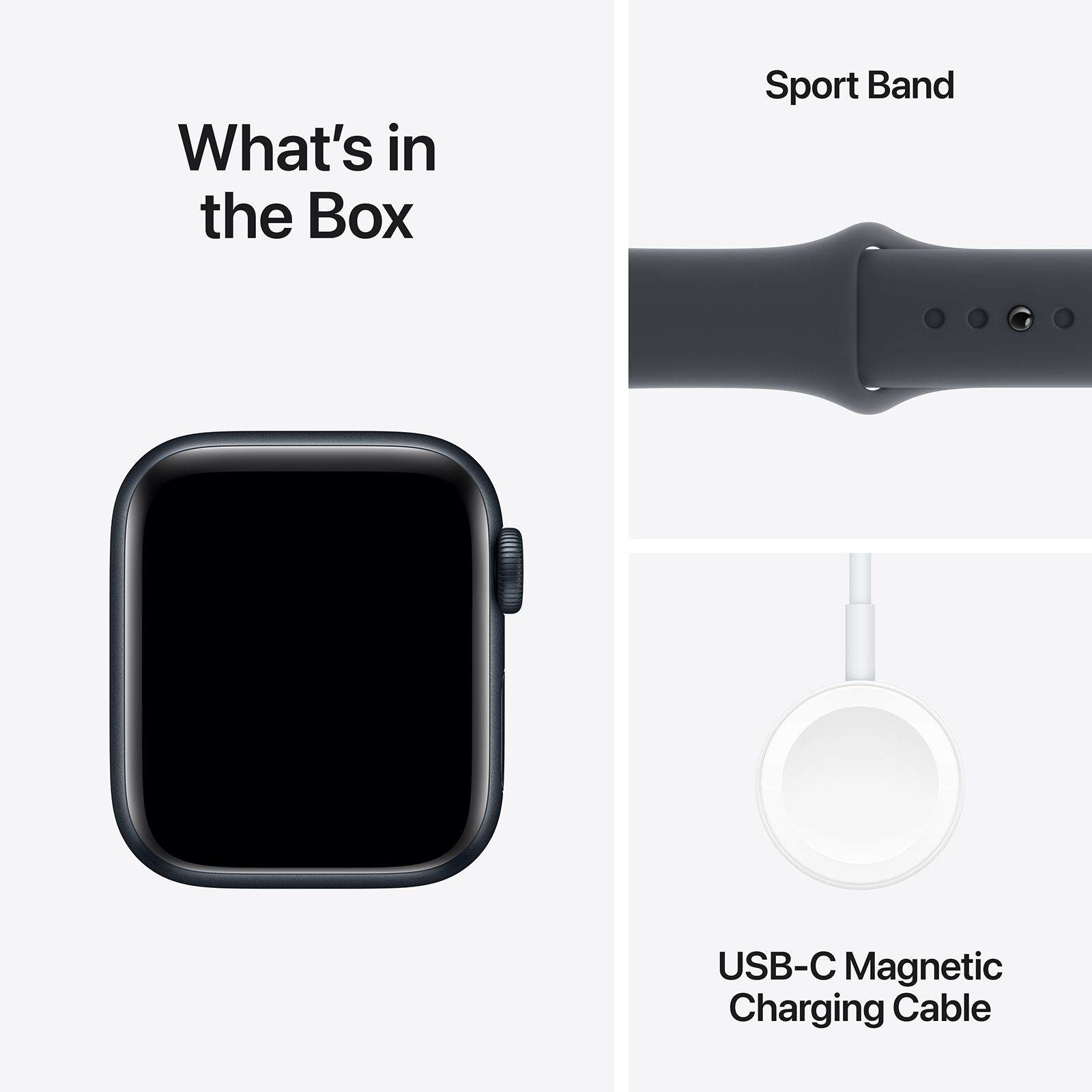 Apple Watch SE GPS with Midnight Sport Band - S/M (40mm Retina LTPO OLED Display, Midnight Aluminium Case) Apple Watch SE GPS with Midnight Sport Band - S/M (40mm Retina LTPO OLED Display, Midnight Aluminium Case)_6