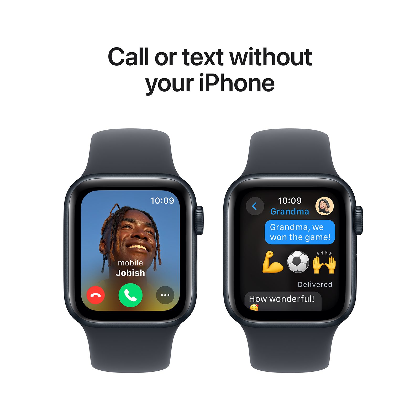 Apple Watch SE GPS with Midnight Sport Band - M/L (40mm Retina LTPO OLED Display, Midnight Aluminium Case) Apple Watch SE GPS with Midnight Sport Band - M/L (40mm Retina LTPO OLED Display, Midnight Aluminium Case)_4