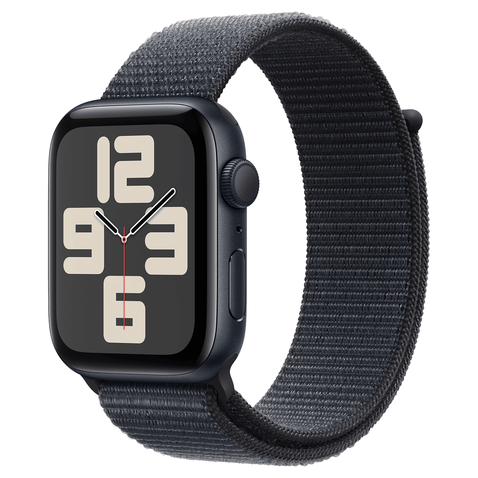 Apple Watch SE GPS with Ink Sport Loop (44mm Retina LTPO OLED Display, Midnight Aluminium Case) Apple Watch SE GPS with Ink Sport Loop (44mm Retina LTPO OLED Display, Midnight Aluminium Case)_1