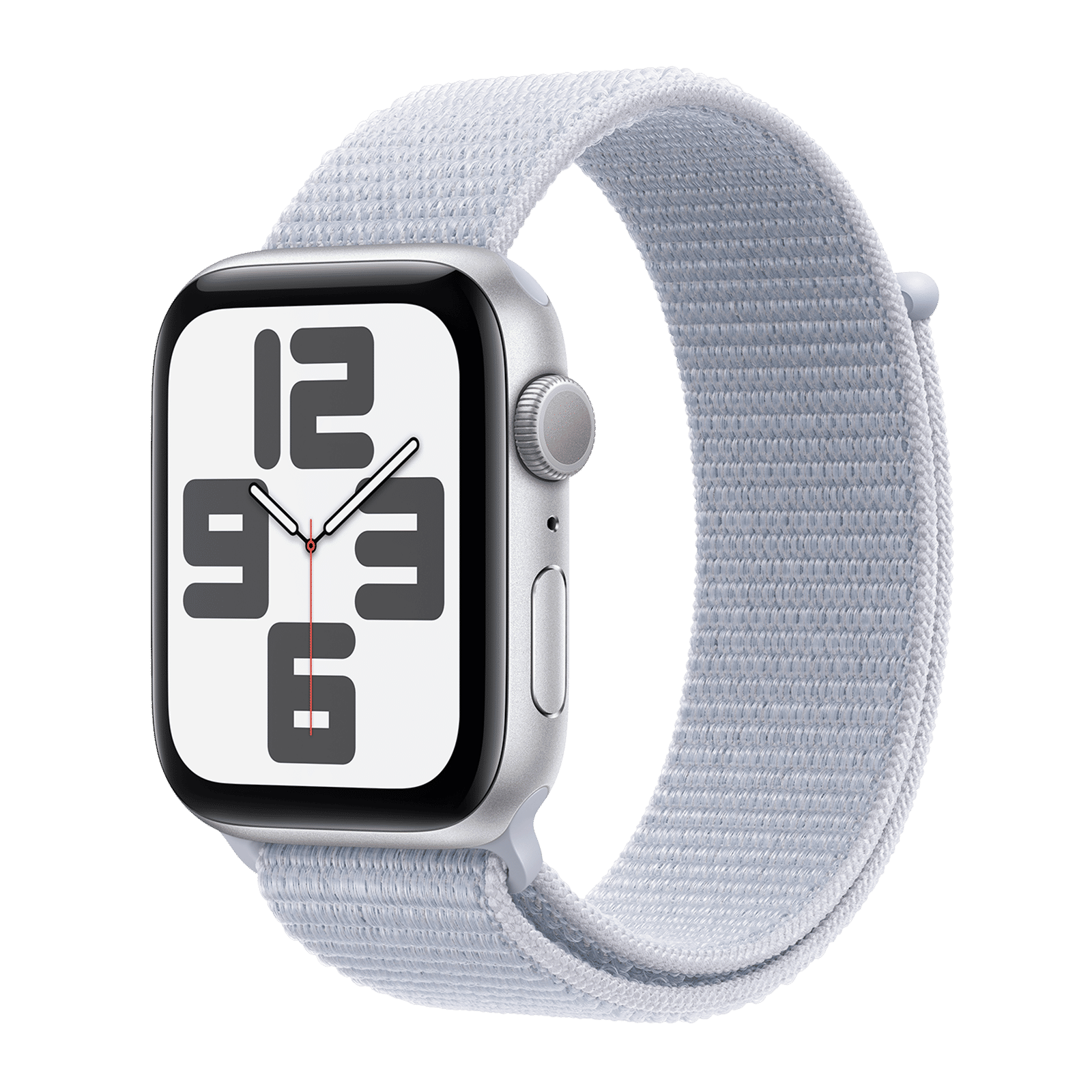 Apple Watch SE GPS with Starlight Sport Band - M/L (44mm Retina LTPO OLED Display, Starlight Aluminium Case)_1