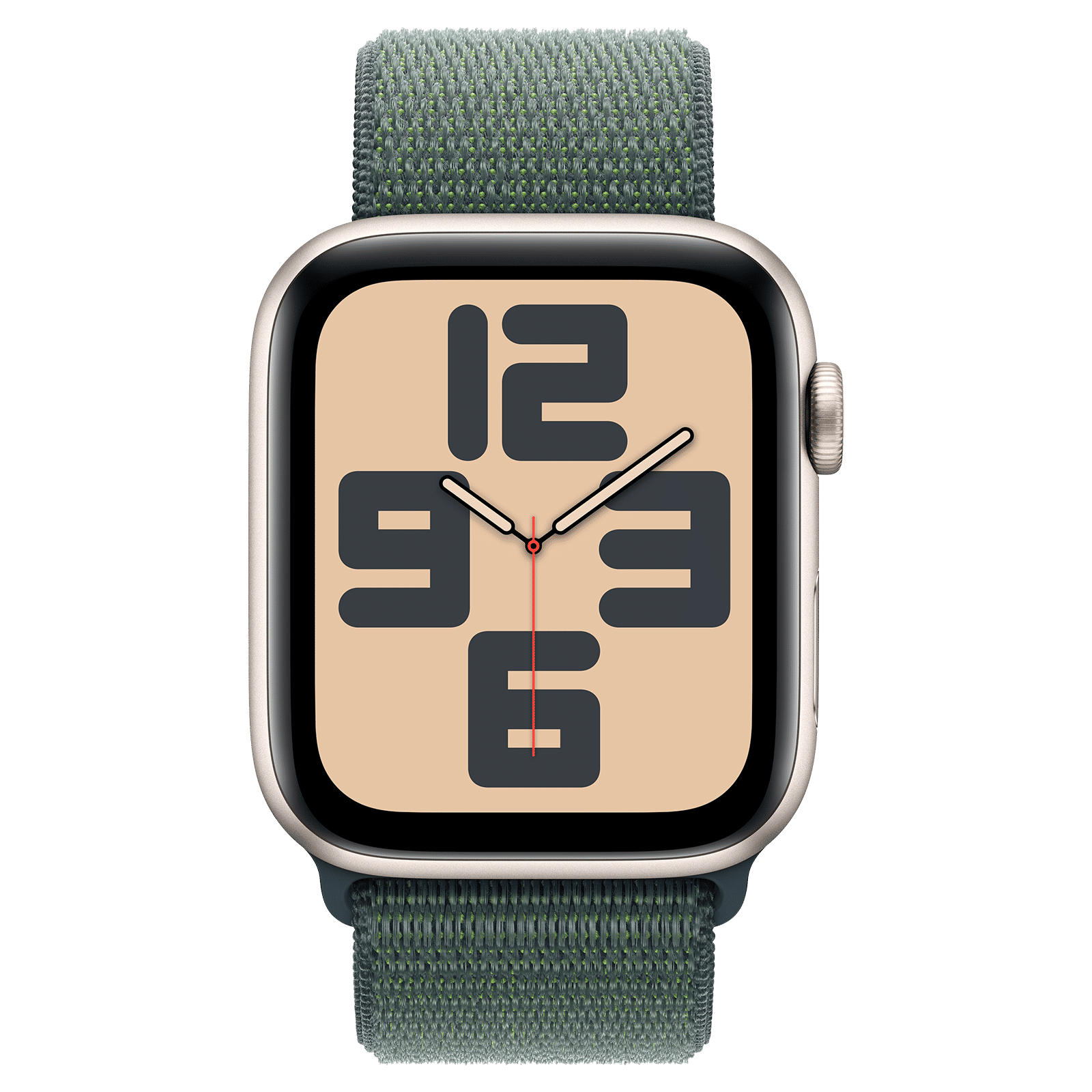 Apple Watch SE GPS with Lake Green Sport Loop (44mm Retina LTPO OLED Display, Starlight Aluminium Case) Apple Watch SE GPS with Lake Green Sport Loop (44mm Retina LTPO OLED Display, Starlight Aluminium Case)_2