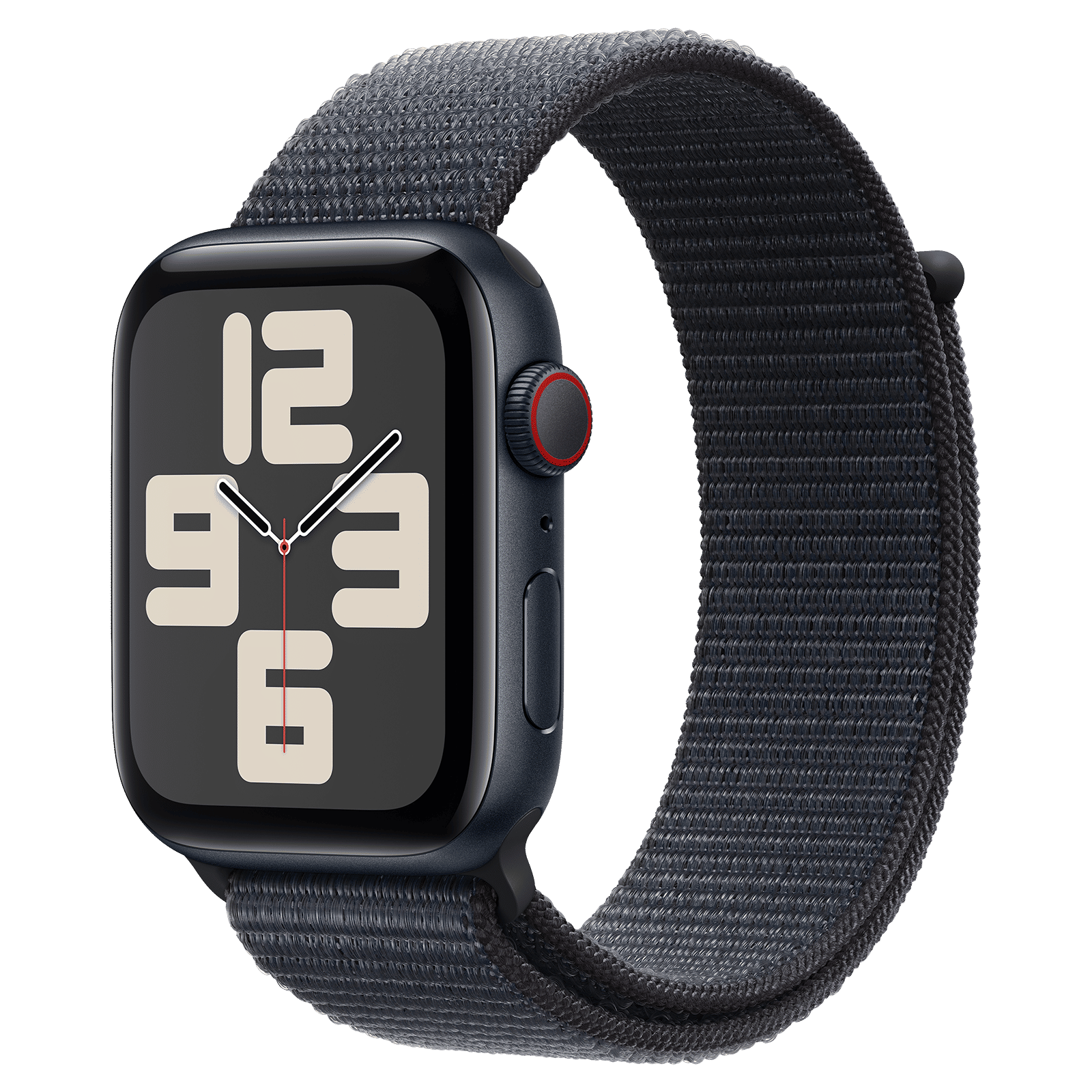 Apple Watch SE GPS+LTE with Ink Sport Loop (44mm Retina LTPO OLED Display, Midnight Aluminium Case) Apple Watch SE GPS+LTE with Ink Sport Loop (44mm Retina LTPO OLED Display, Midnight Aluminium Case)_1