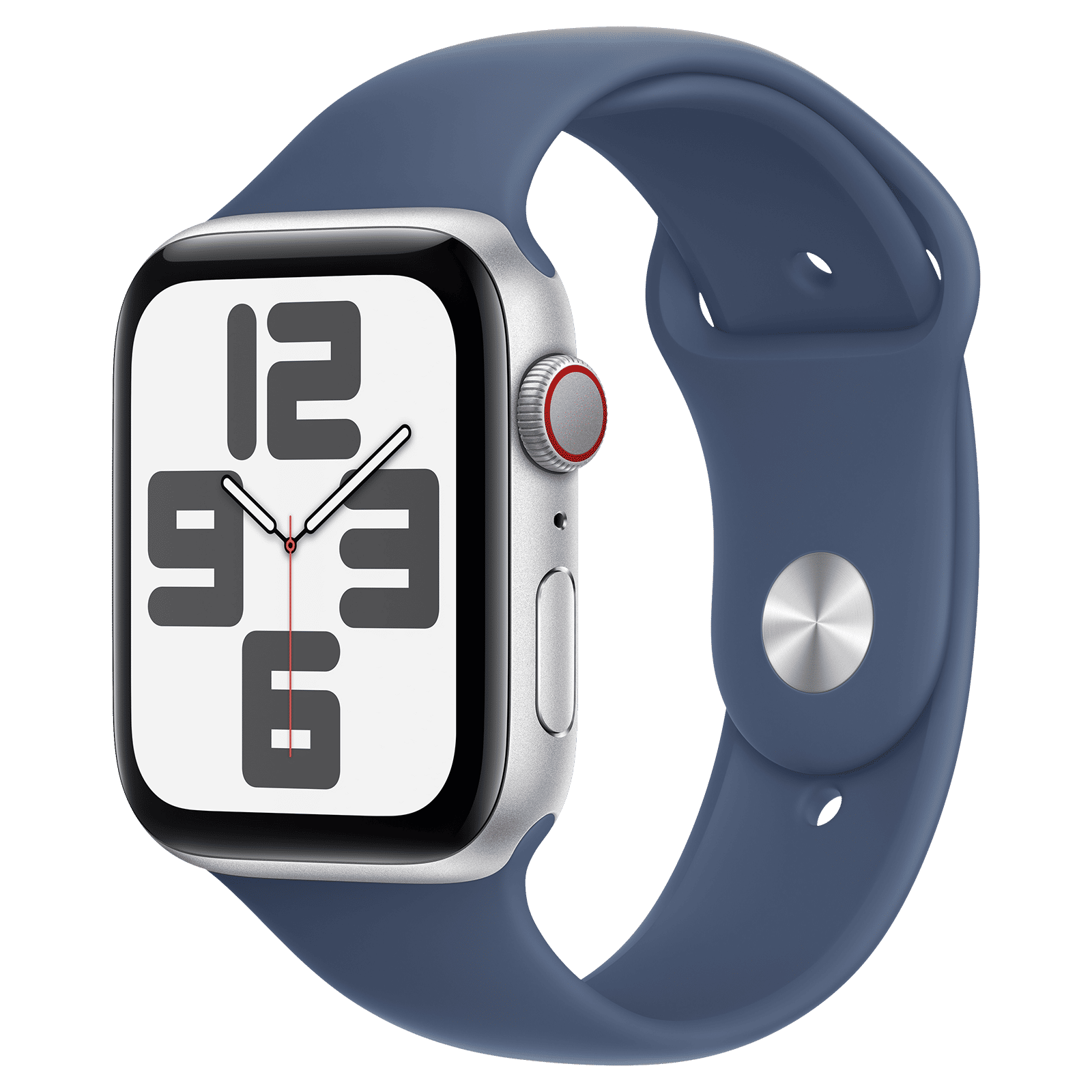 Apple Watch SE GPS+LTE with Denim Sport Band - M/L (44mm Retina LTPO OLED Display, Silver Aluminium Case) Apple Watch SE GPS+LTE with Denim Sport Band - M/L (44mm Retina LTPO OLED Display, Silver Aluminium Case)_1