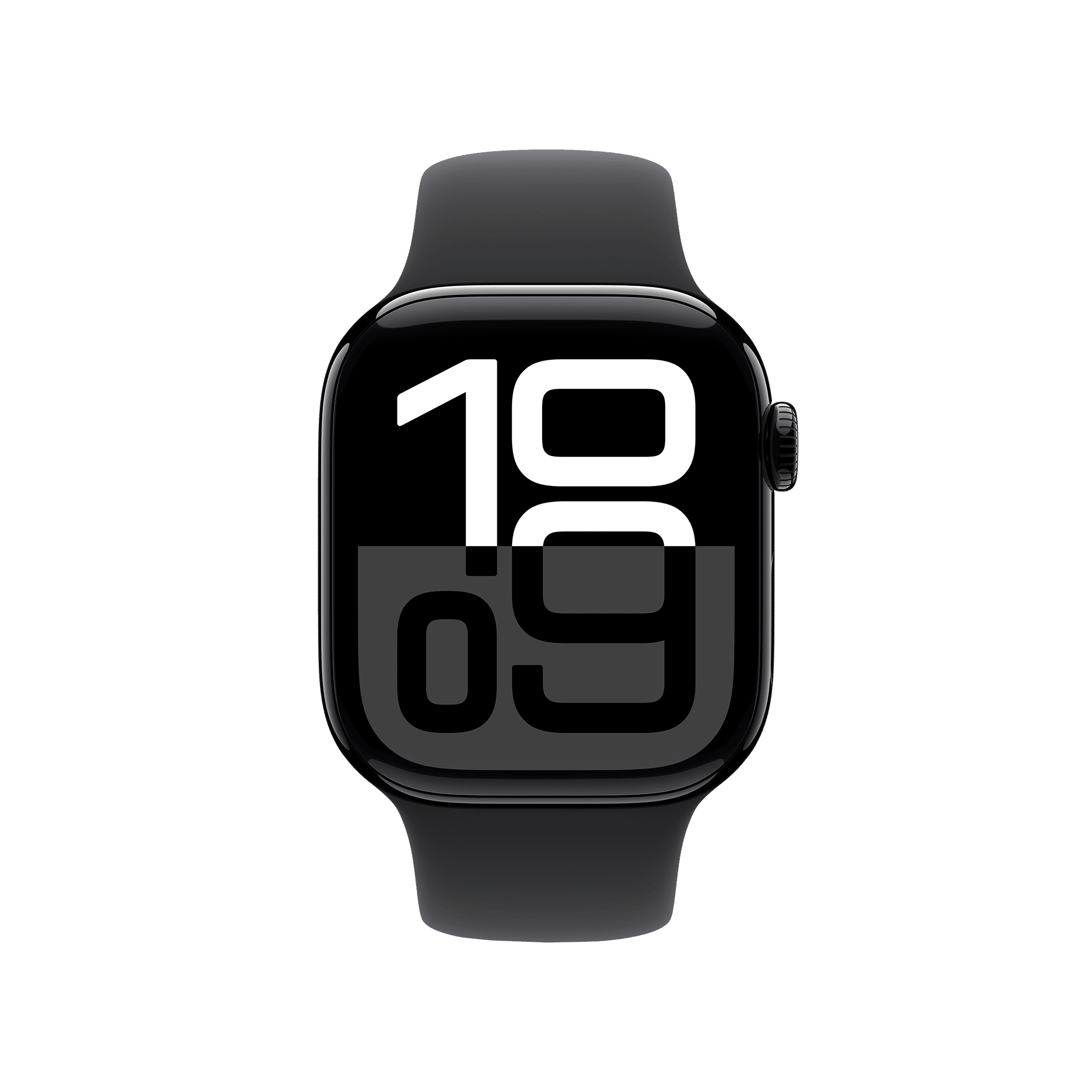 Apple Watch Series 10 GPS with Sport Band - S/M (42mm Retina LTPO3 OLED Display, Jet Black Aluminium Case)_2
