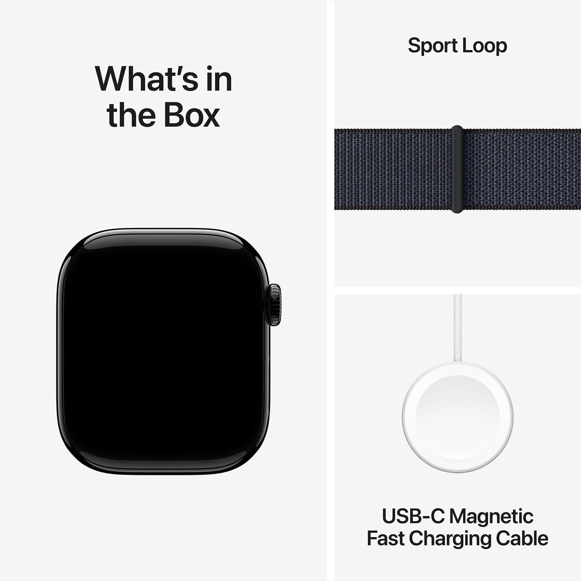 Apple Watch Series 10 GPS with Sport Loop (42mm Retina LTPO3 OLED Display, Jet Black Aluminium Case) Apple Watch Series 10 GPS with Sport Loop (42mm Retina LTPO3 OLED Display, Jet Black Aluminium Case)_9