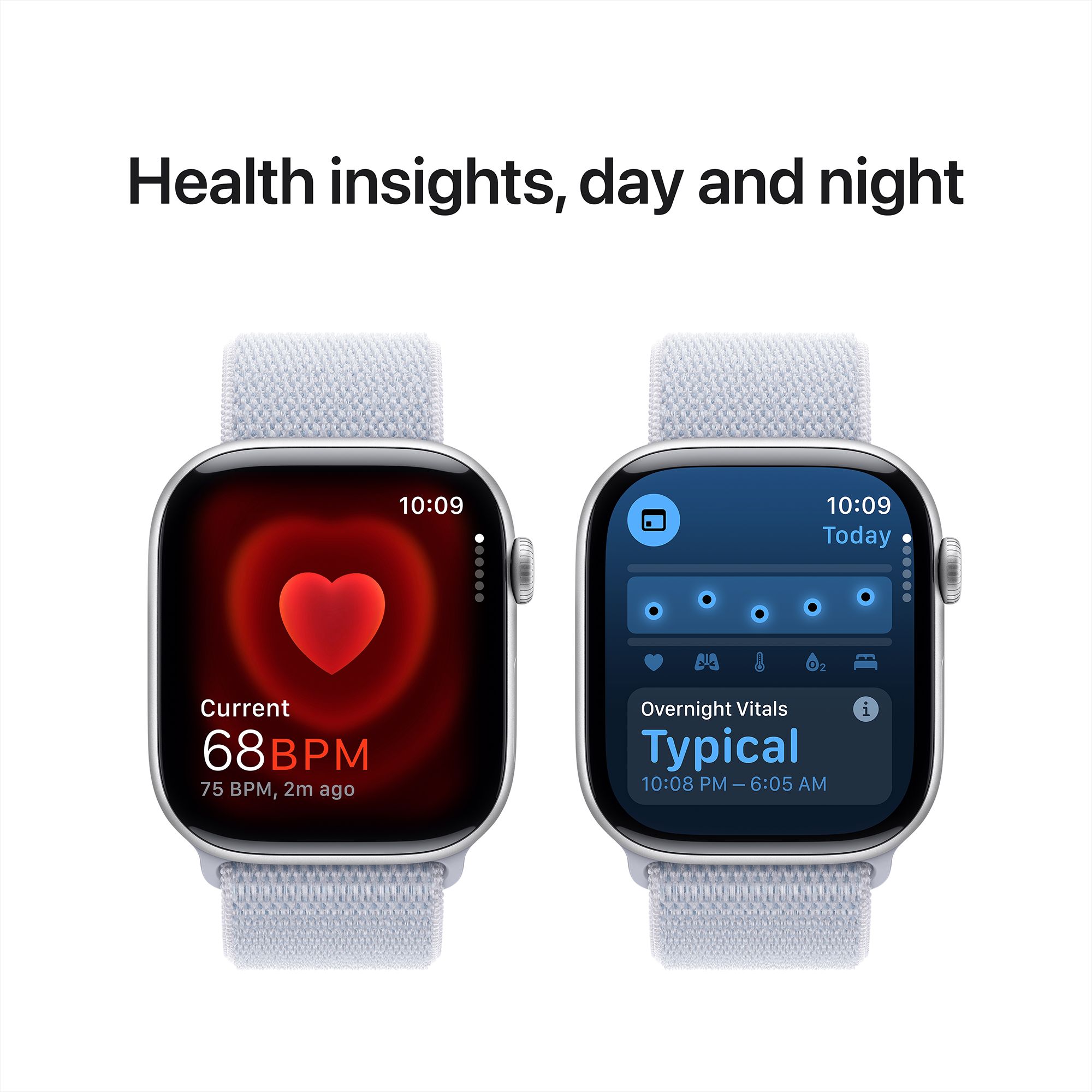 Apple Watch Series 10 GPS with Sport Loop (46mm Retina LTPO3 OLED Display, Silver Aluminium Case) Apple Watch Series 10 GPS with Sport Loop (46mm Retina LTPO3 OLED Display, Silver Aluminium Case)_5