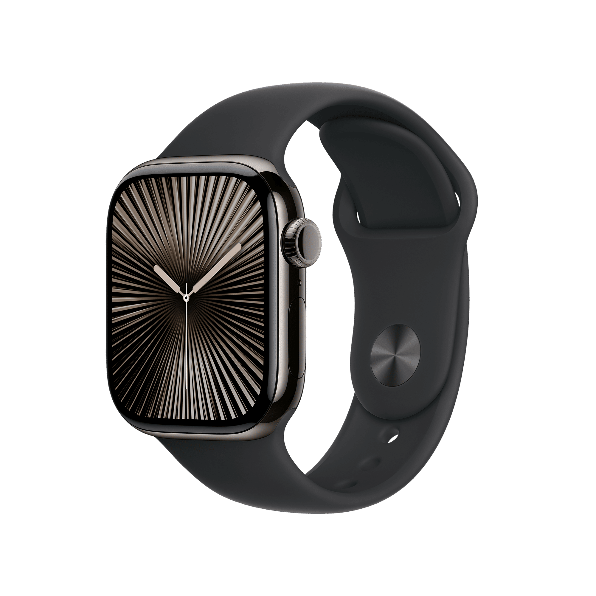 Apple Watch Series 10 GPS+LTE with Sport Band - M/L (42mm Retina LTPO3 OLED Display, Slate Titanium Case) Apple Watch Series 10 GPS+LTE with Sport Band - M/L (42mm Retina LTPO3 OLED Display, Slate Titanium Case)_1