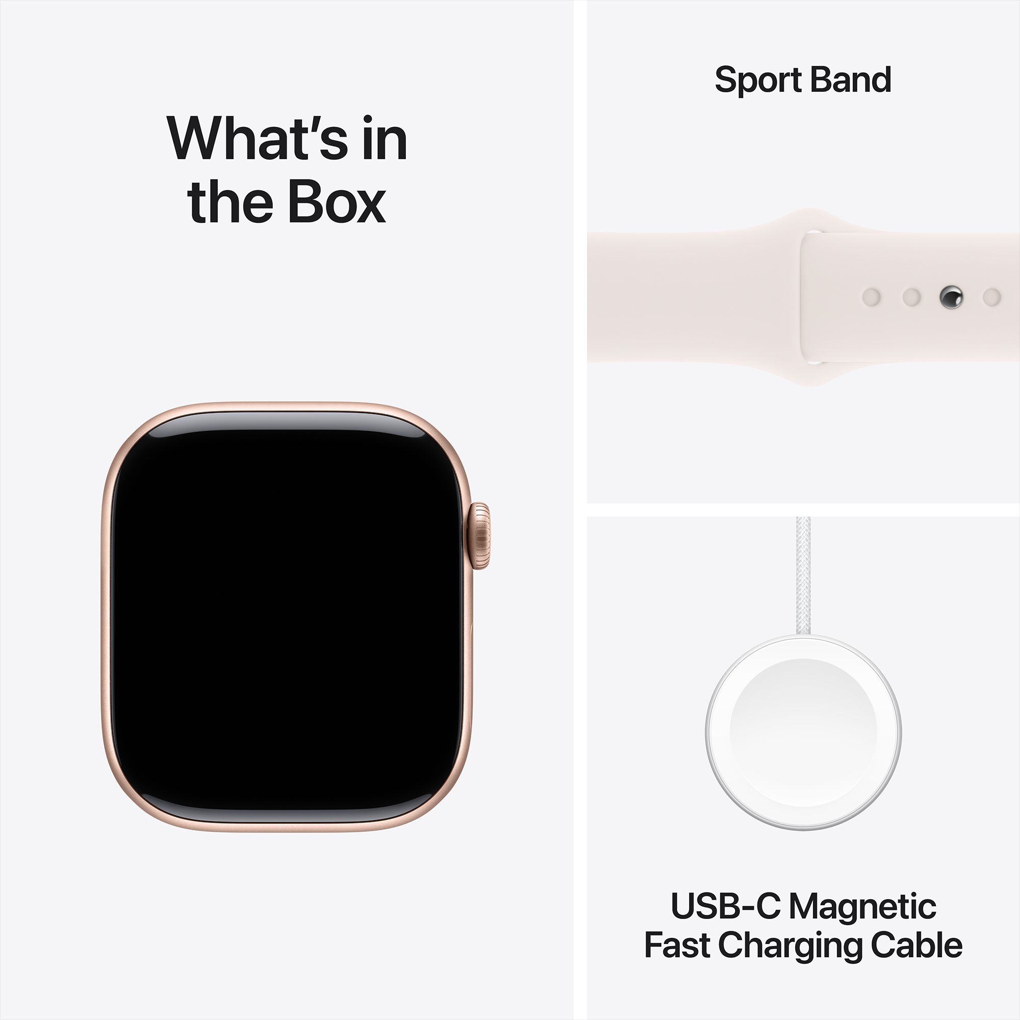 Apple Watch Series 10 GPS+LTE with Sport Band - M/L (46mm Retina LTPO3 OLED Display, Rose Gold Aluminium Case) Apple Watch Series 10 GPS+LTE with Sport Band - M/L (46mm Retina LTPO3 OLED Display, Rose Gold Aluminium Case)_9