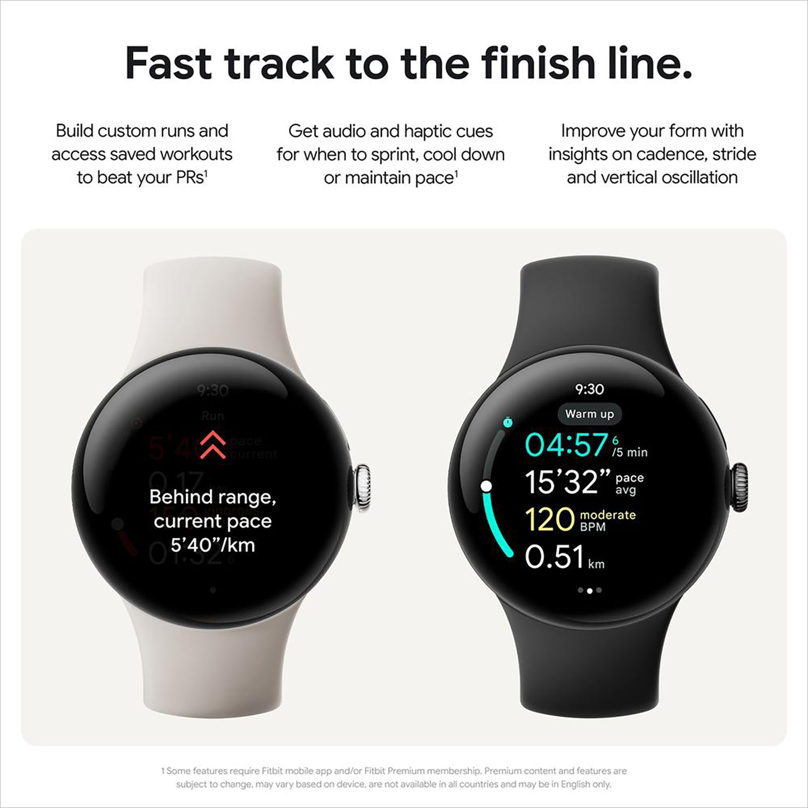 Google Pixel Watch 3 Wi-Fi+Bluetooth Wear OS 5.0 Smartwatch (41mm AMOLED Display, Snapdragon W5 Gen 1 Cortex-M33 co-processor, Fall Detection, Obsidian Active Band)_12