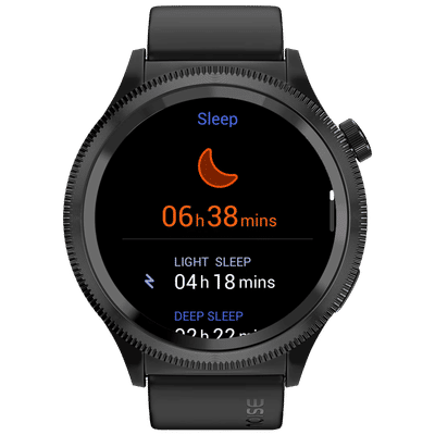 noise NoiseFit Halo 2 Smartwatch with Bluetooth Calling (36.3mm AMOLED Display, IP67 Water Resistant, Jet Black Strap)