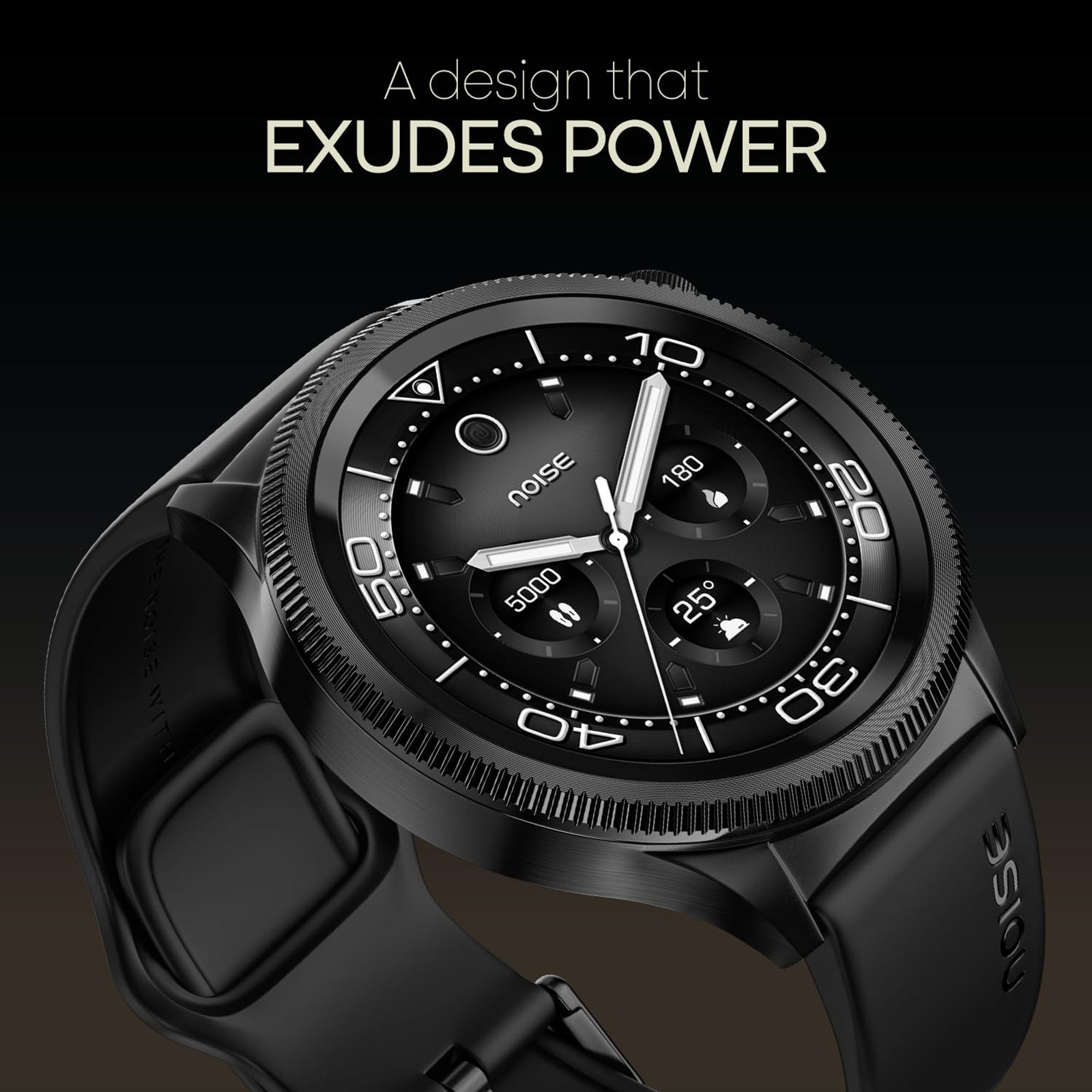 noise NoiseFit Halo 2 Smartwatch with Bluetooth Calling (36.3mm AMOLED Display, IP67 Water Resistant, Jet Black Strap)_9