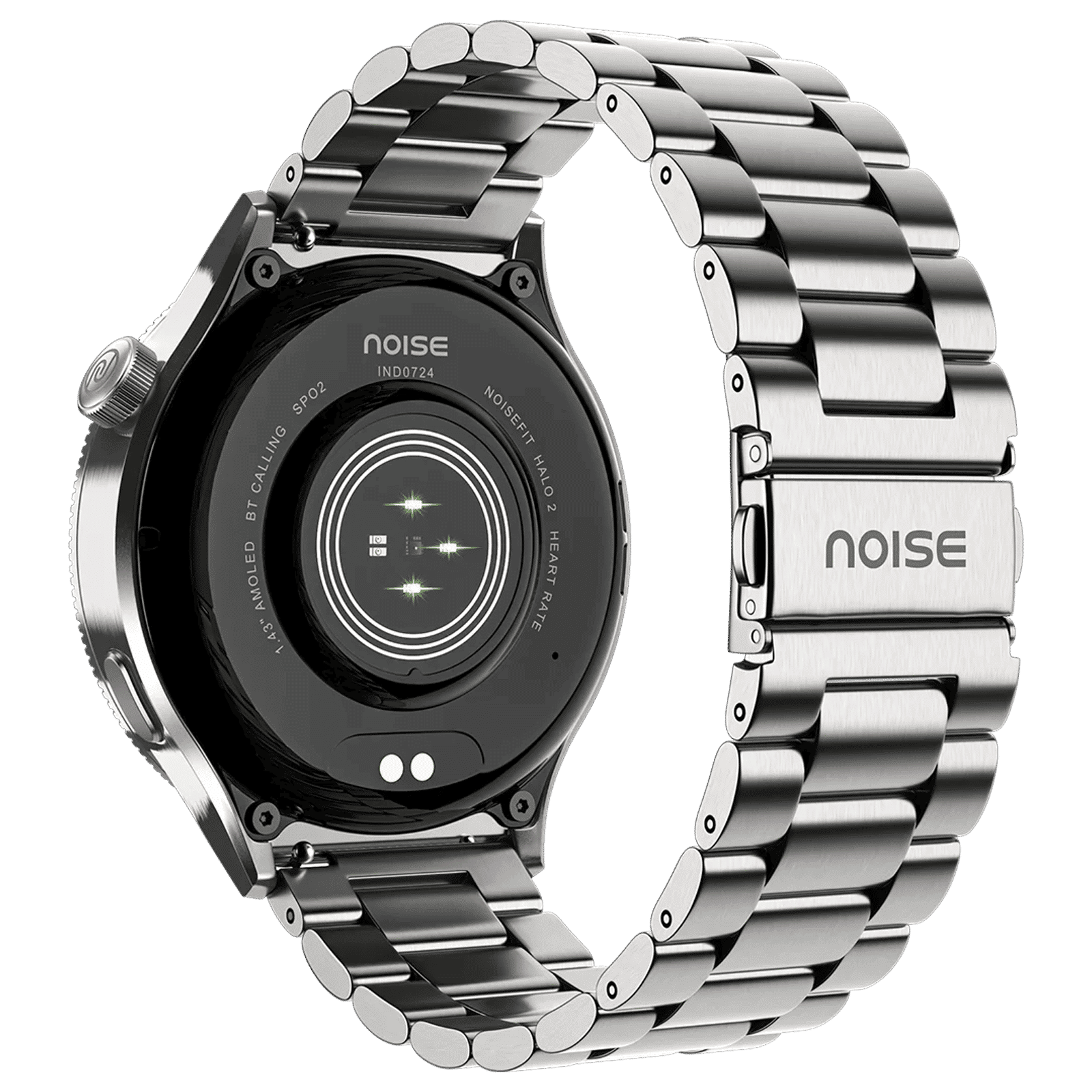 noise NoiseFit Halo 2 Smartwatch with Bluetooth Calling (36.3mm AMOLED Display, IP67 Water Resistant, Elite Silver Strap) noise NoiseFit Halo 2 Smartwatch with Bluetooth Calling (36.3mm AMOLED Display, IP67 Water Resistant, Elite Silver Strap)_5