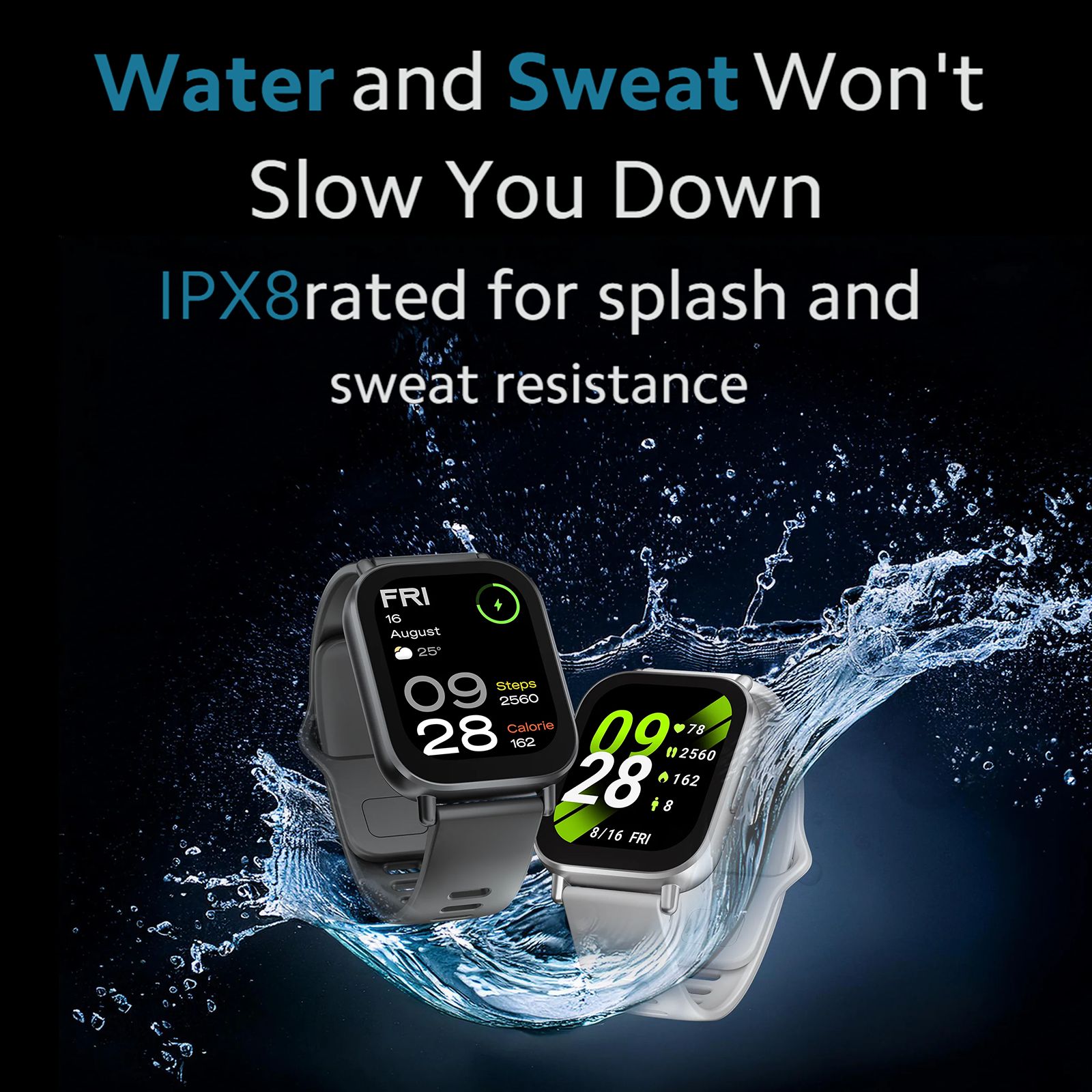 Redmi Watch 5 Active Smartwatch with Bluetooth Calling (50.8mm LCD Display, IPX8 Water Resistant, Matte Silver Strap) Redmi Watch 5 Active Smartwatch with Bluetooth Calling (50.8mm LCD Display, IPX8 Water Resistant, Matte Silver Strap)_9